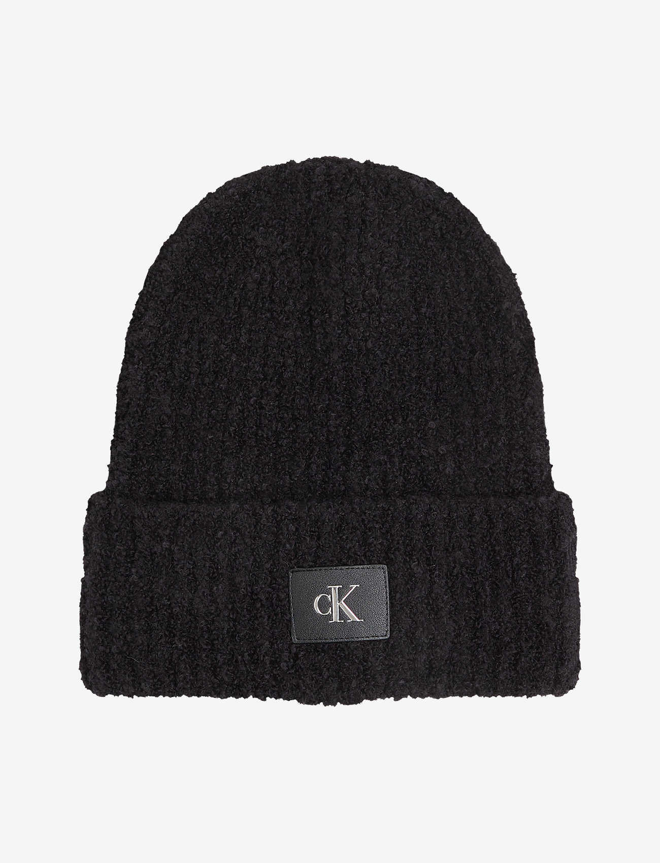 Calvin Klein - HARDWARE BEANIE - mössor - black - 1