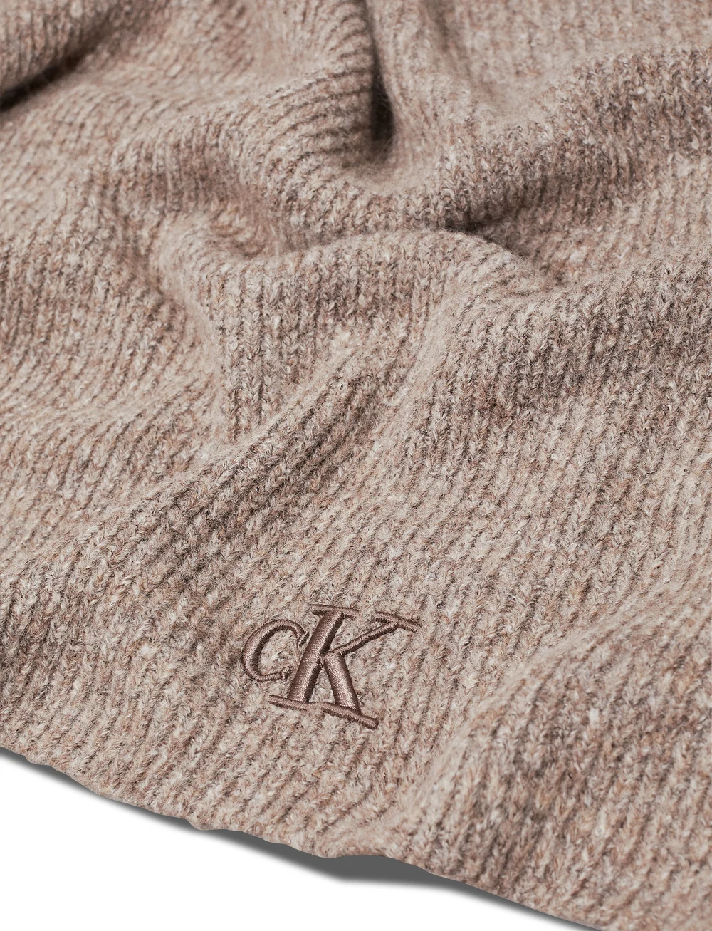 Calvin Klein - THICK EMBROIDERY SCARF - halsdukar - goat - 1