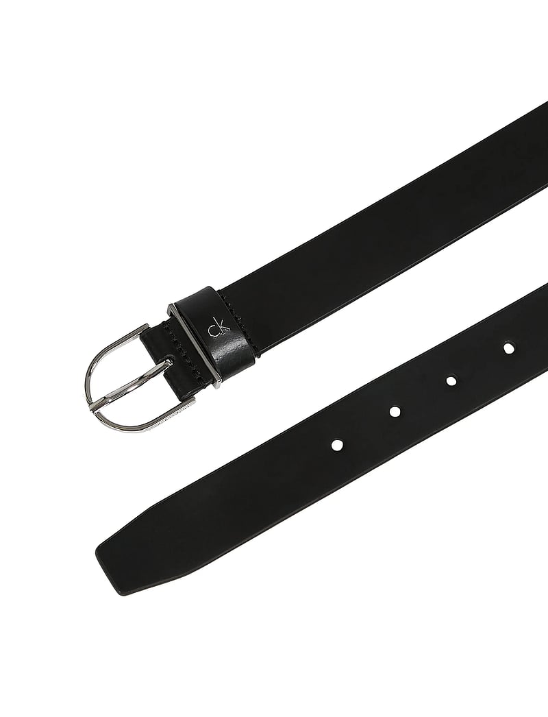 Calvin Klein - CK METAL LOOP RND BUCKLE 3.0 - casual bælter - pvh black - 2
