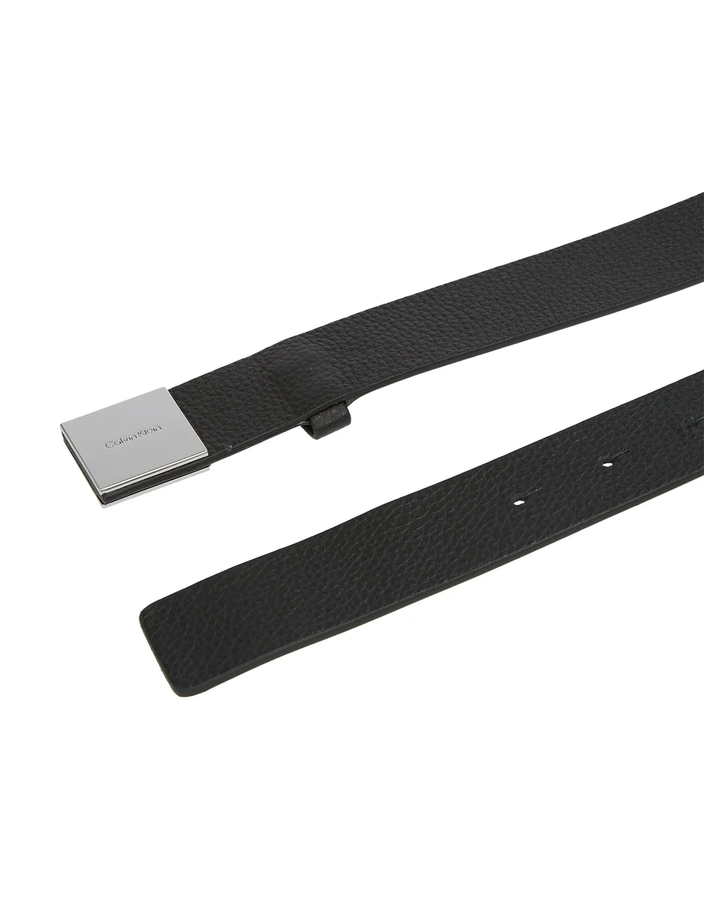 Calvin Klein - COMMERCIAL HW LOGO BELT 3.0_PBL - casualowe paski - pvh black - 2