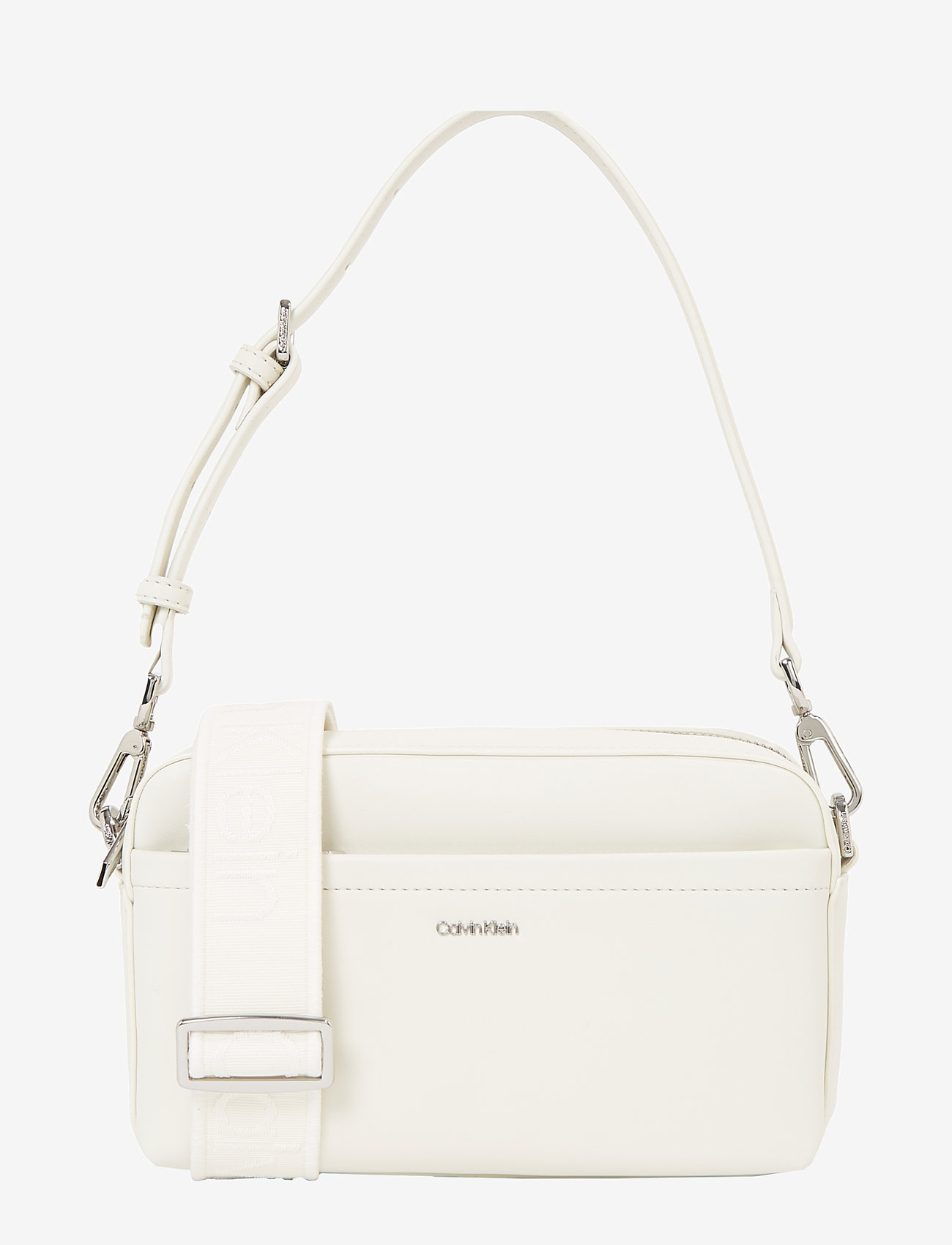 Calvin Klein - CK MUST CONVERTIBLE CAMERA BAG - sünnipäevakingitused - chalk - 0