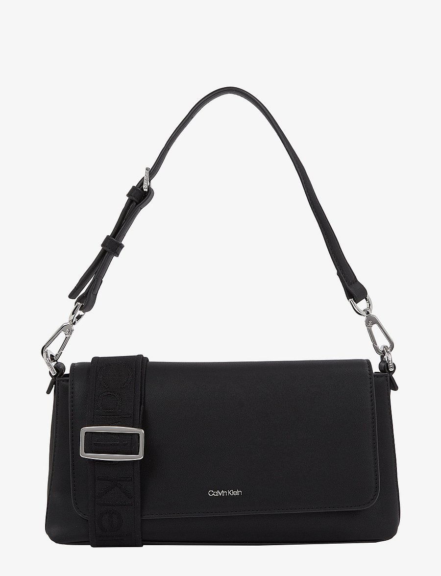 Calvin Klein - CK MUST CONVERTIBLE SHOULDER BAG - skuldertasker - ck black - 1