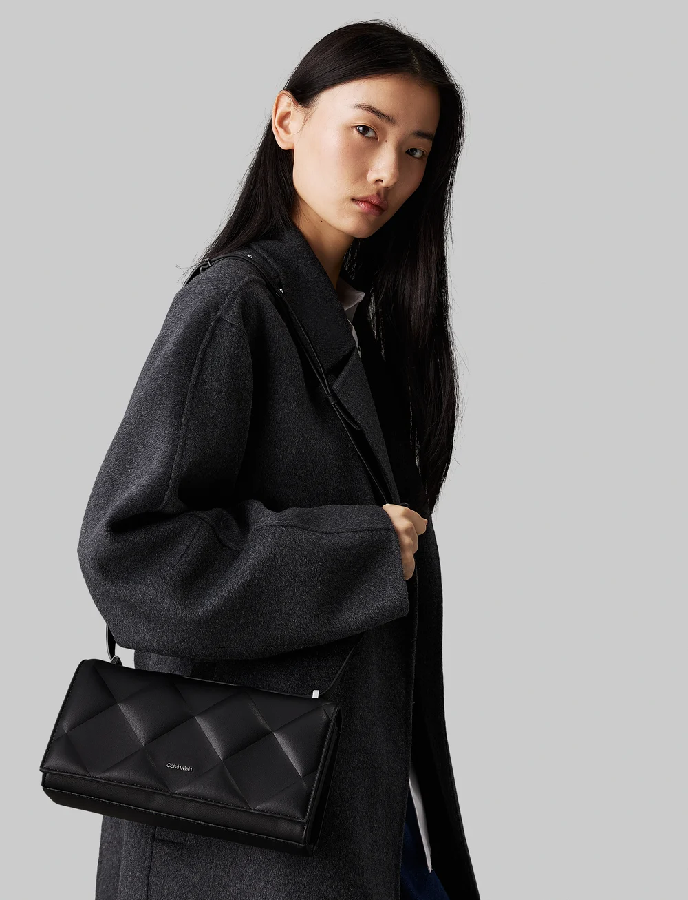 Calvin klein quilted handbag hotsell