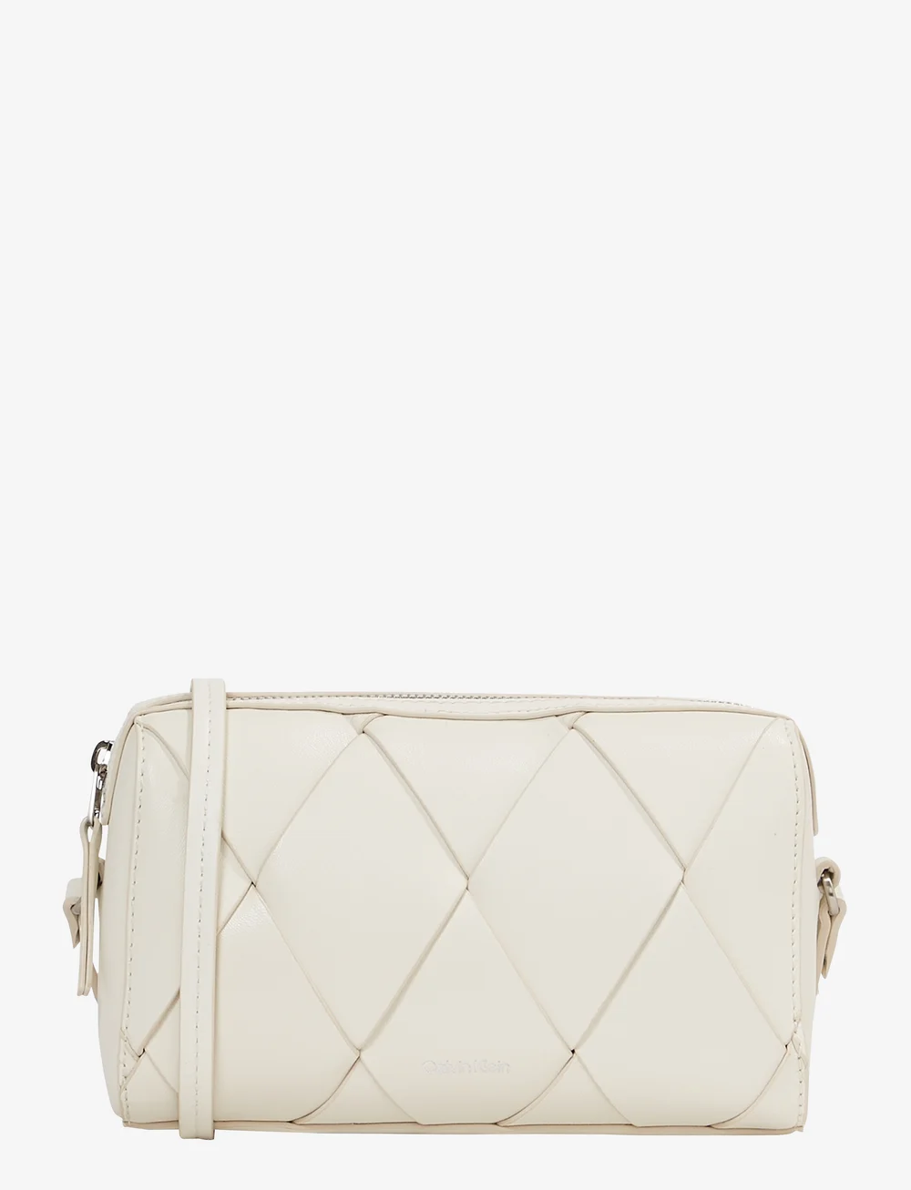 Calvin Klein - CK WOVEN CAMERA BAG - sutvirtinimas - chalk - 1