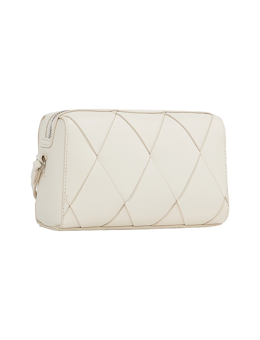Calvin Klein - CK WOVEN CAMERA BAG - chalk - 3