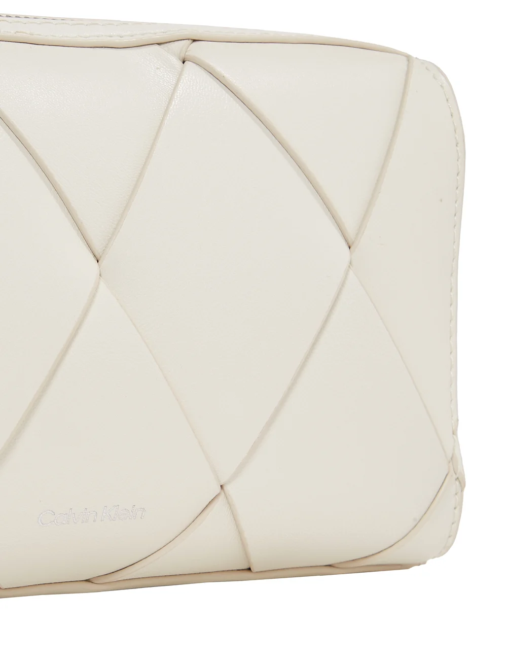 Calvin Klein - CK WOVEN CAMERA BAG - sutvirtinimas - chalk - 4