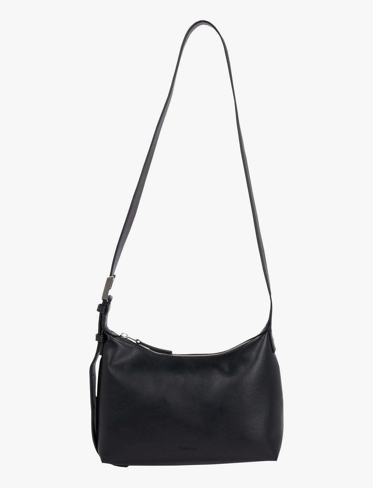 Calvin Klein - HARDWARE STRAP MEDIUM CROSSBODY - aksessuaarid - ck black - 0