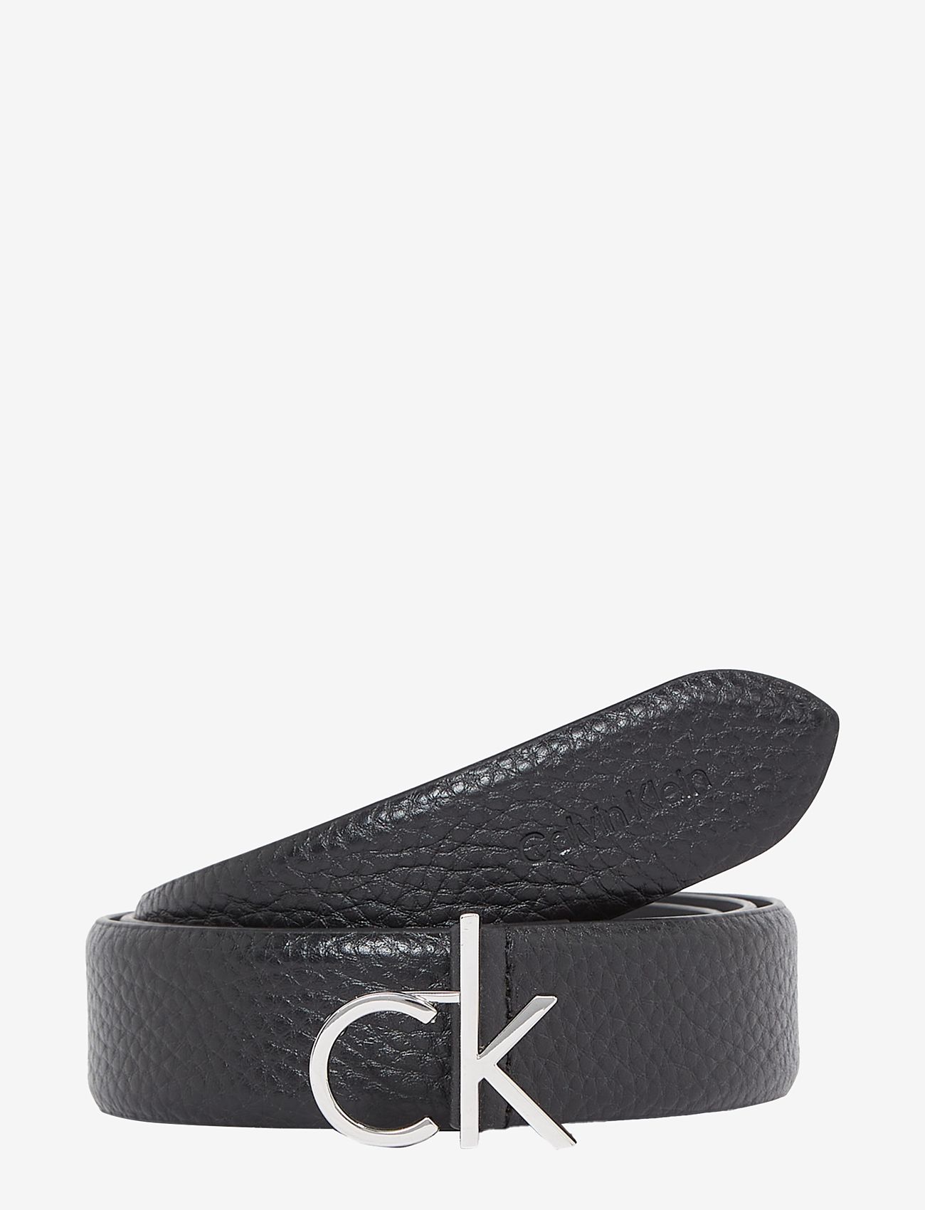 Calvin Klein - CK LOGO BUCKLE BELT 3.0_PBL - casual gürtel - pvh black - 0