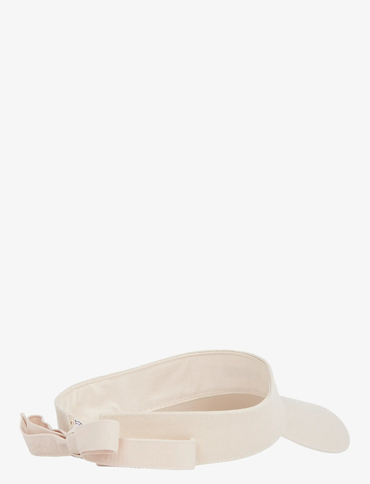 Calvin Klein - CALVIN KLEIN COTTON TWILL VISOR - sea salt - 1
