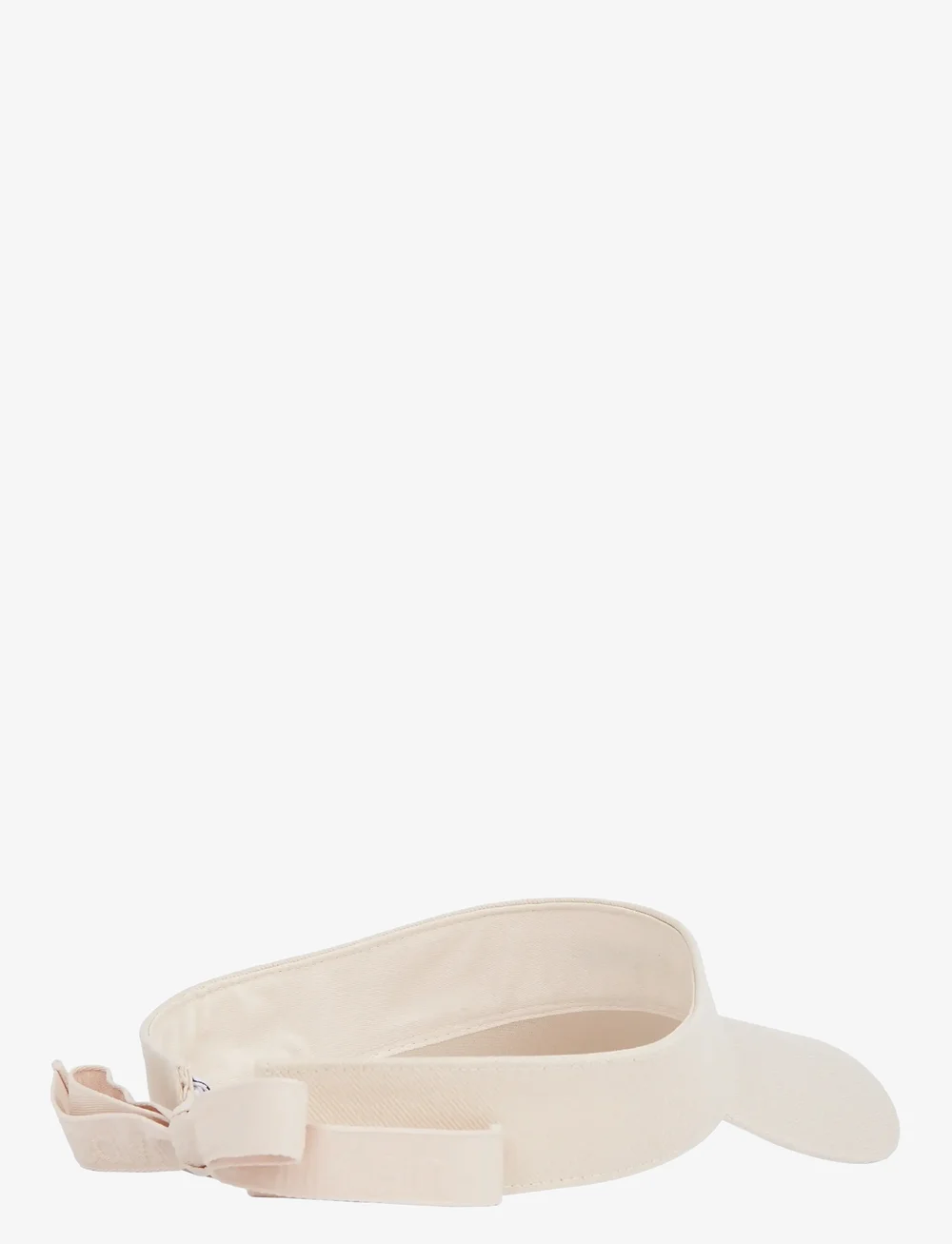 Calvin Klein - CALVIN KLEIN COTTON TWILL VISOR - kasketter & caps - sea salt - 1