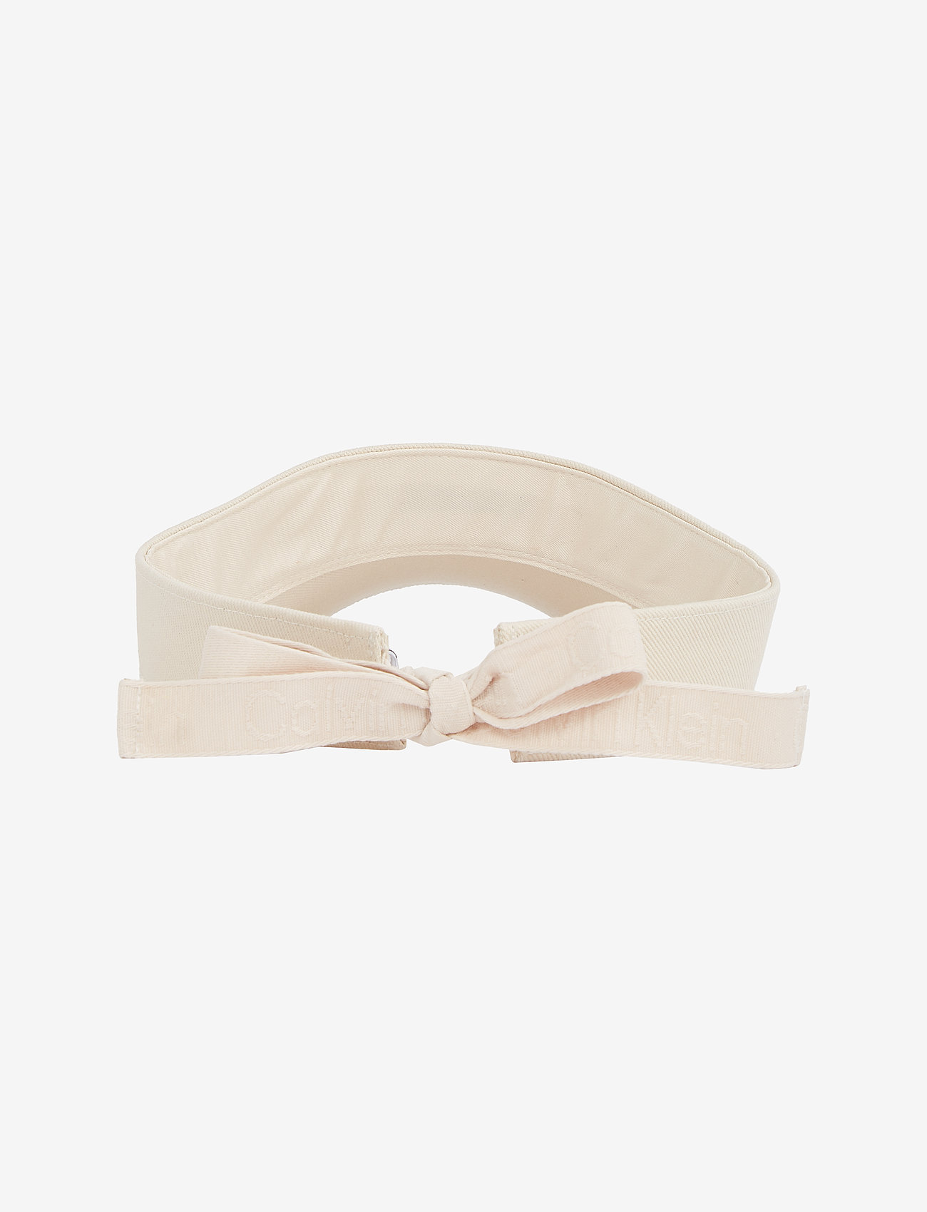 Calvin Klein - CALVIN KLEIN COTTON TWILL VISOR - sea salt - 3