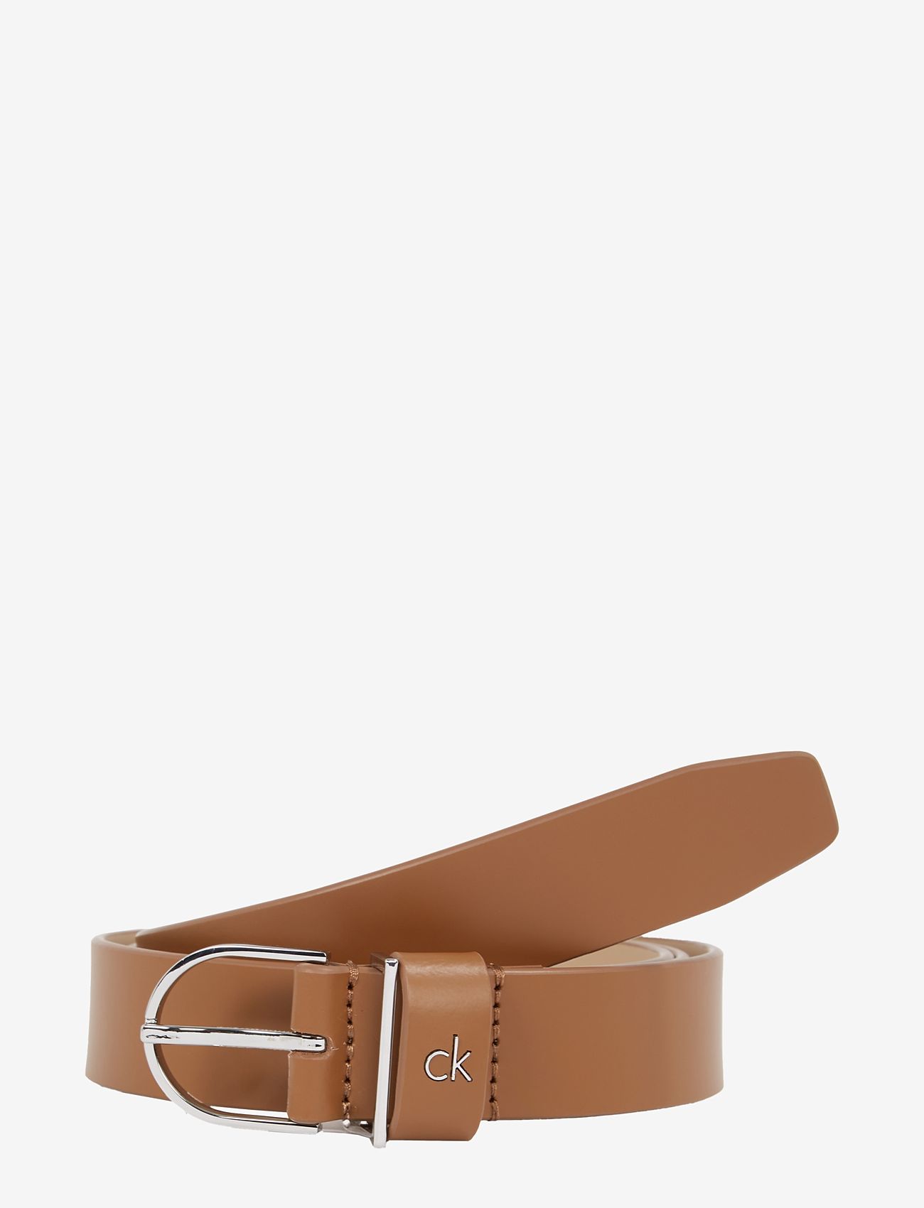 Calvin Klein - CK METAL LOOP ROUND BUCKLE 2.5 - vardagsskärp - nuthatch - 0