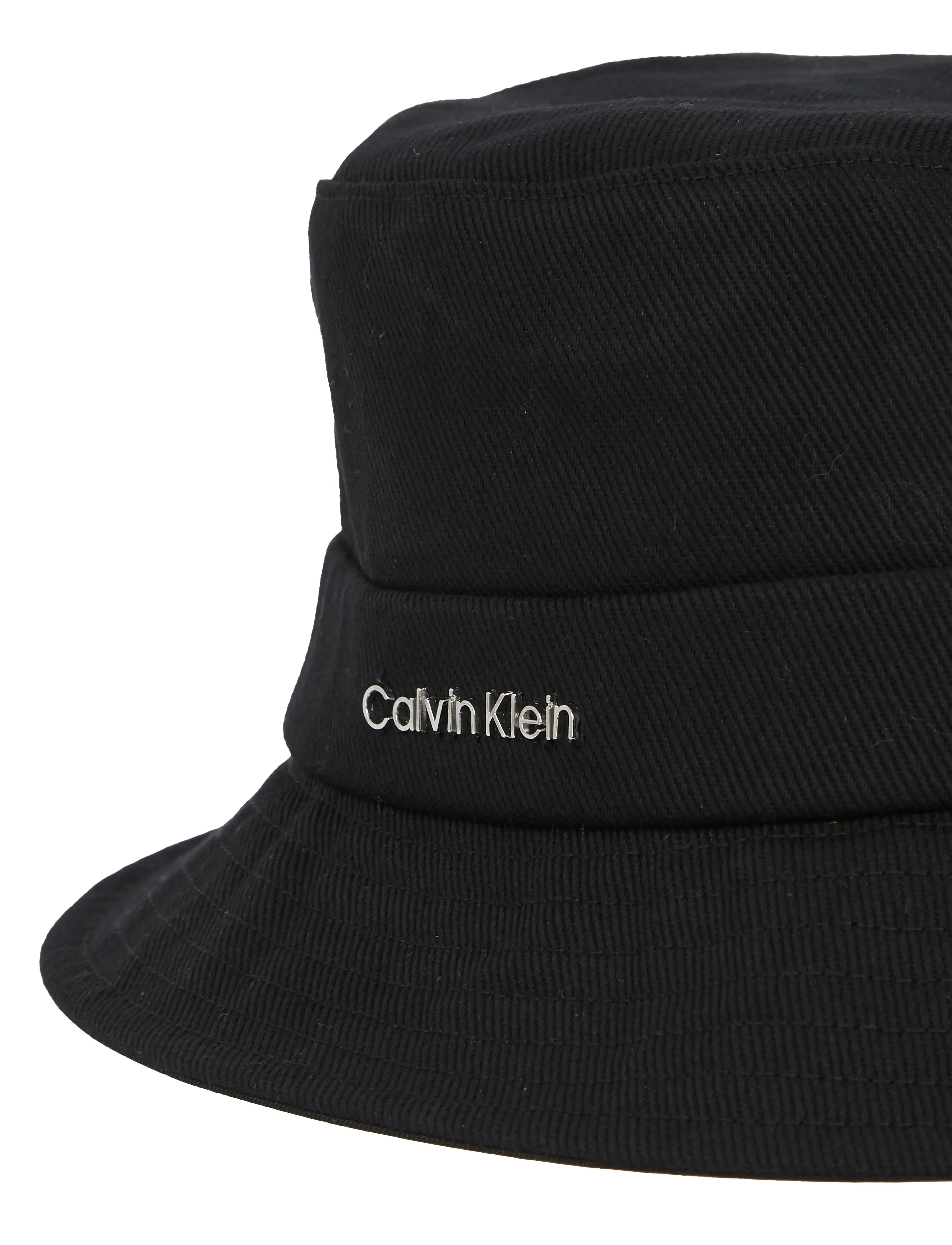 Calvin Klein - BACK TIE COTTON TWILL BUCKET - ck black - 2