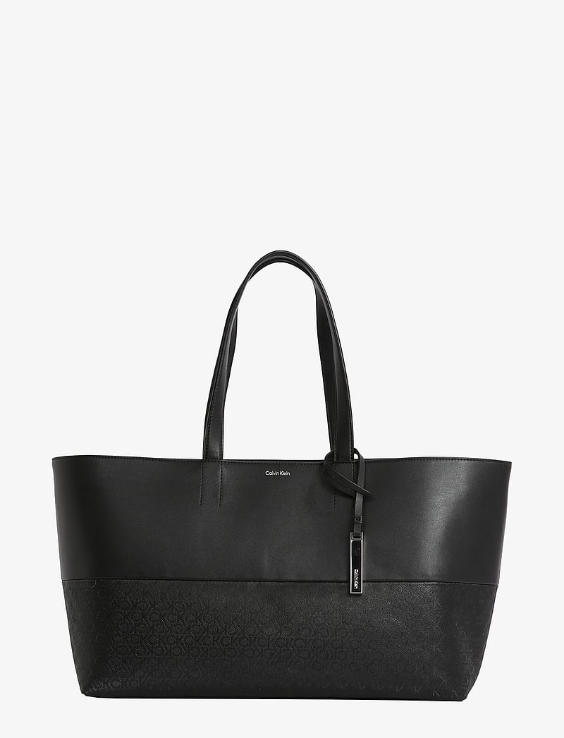 Calvin Klein - CK MIXMEDIA SHOPPER_MONO - shopperki - ck black - 0