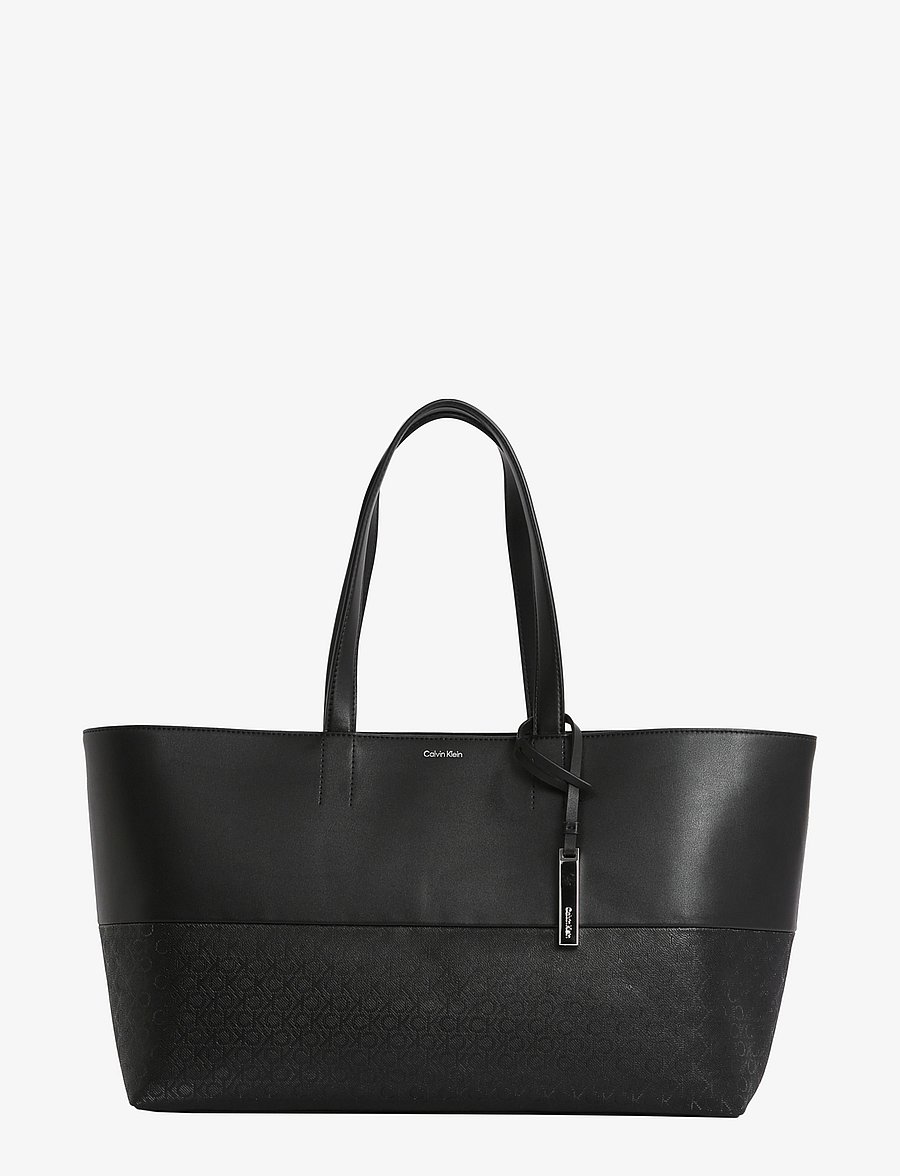 Calvin Klein - CK MIXMEDIA SHOPPER_MONO - shoppers - ck black - 0