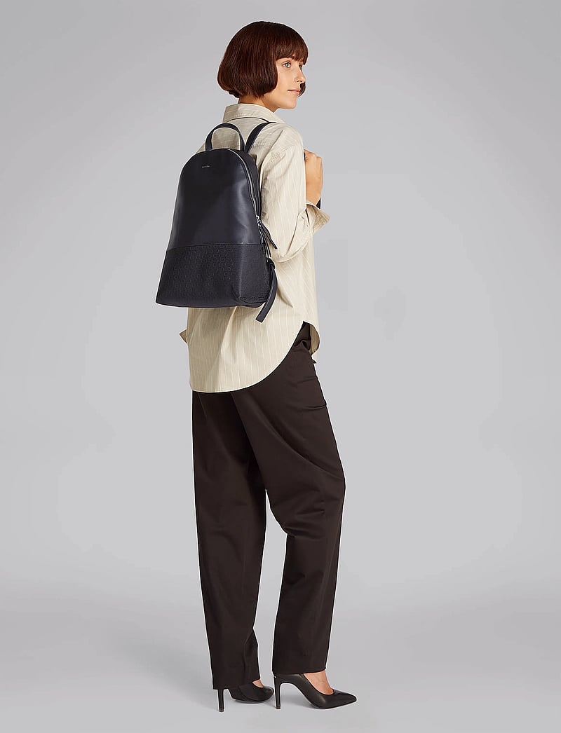 Calvin Klein - CK MIXMEDIA BACKPACK_MONO - everyday style - ck black - 0