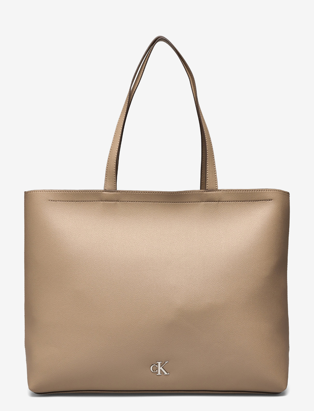 Calvin Klein - MINIMAL MONOGRAM SLIM TOTE34 T - crockery - 0