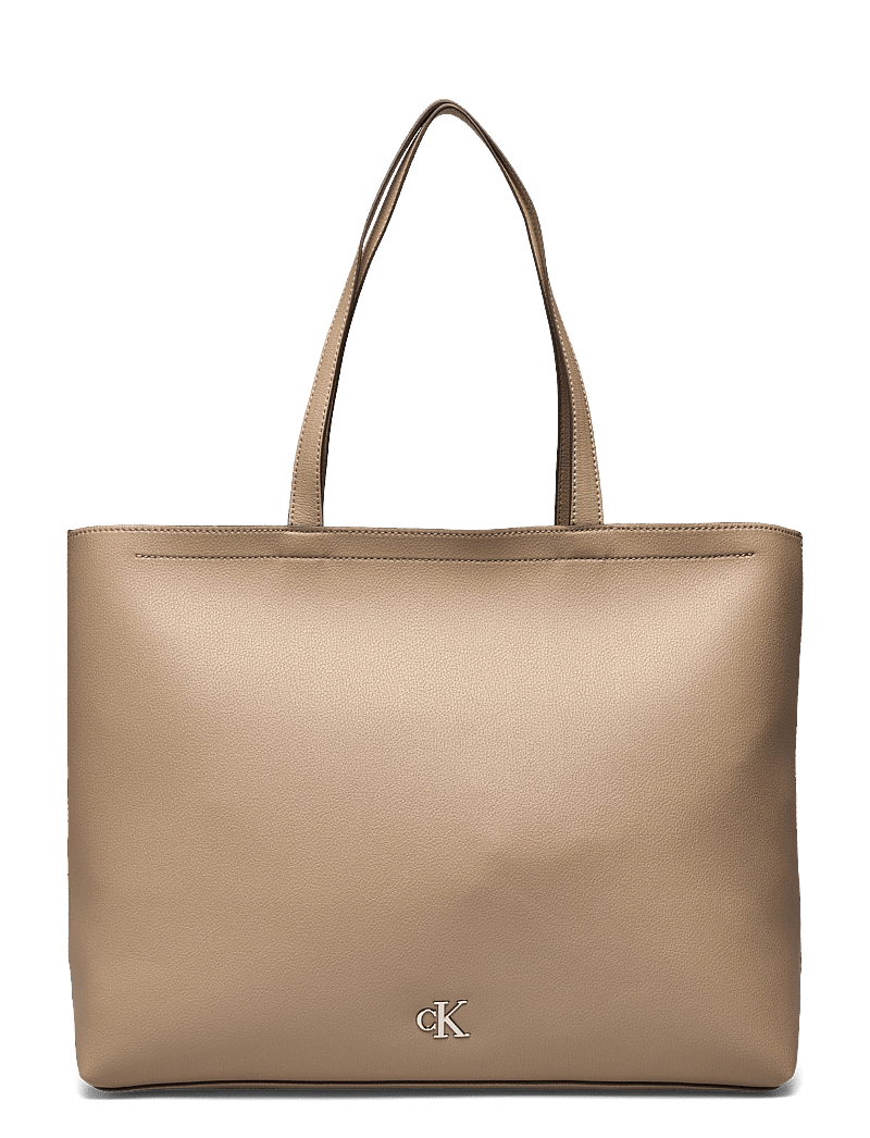Calvin Klein - MINIMAL MONOGRAM SLIM TOTE34 T - shoppers - crockery - 0