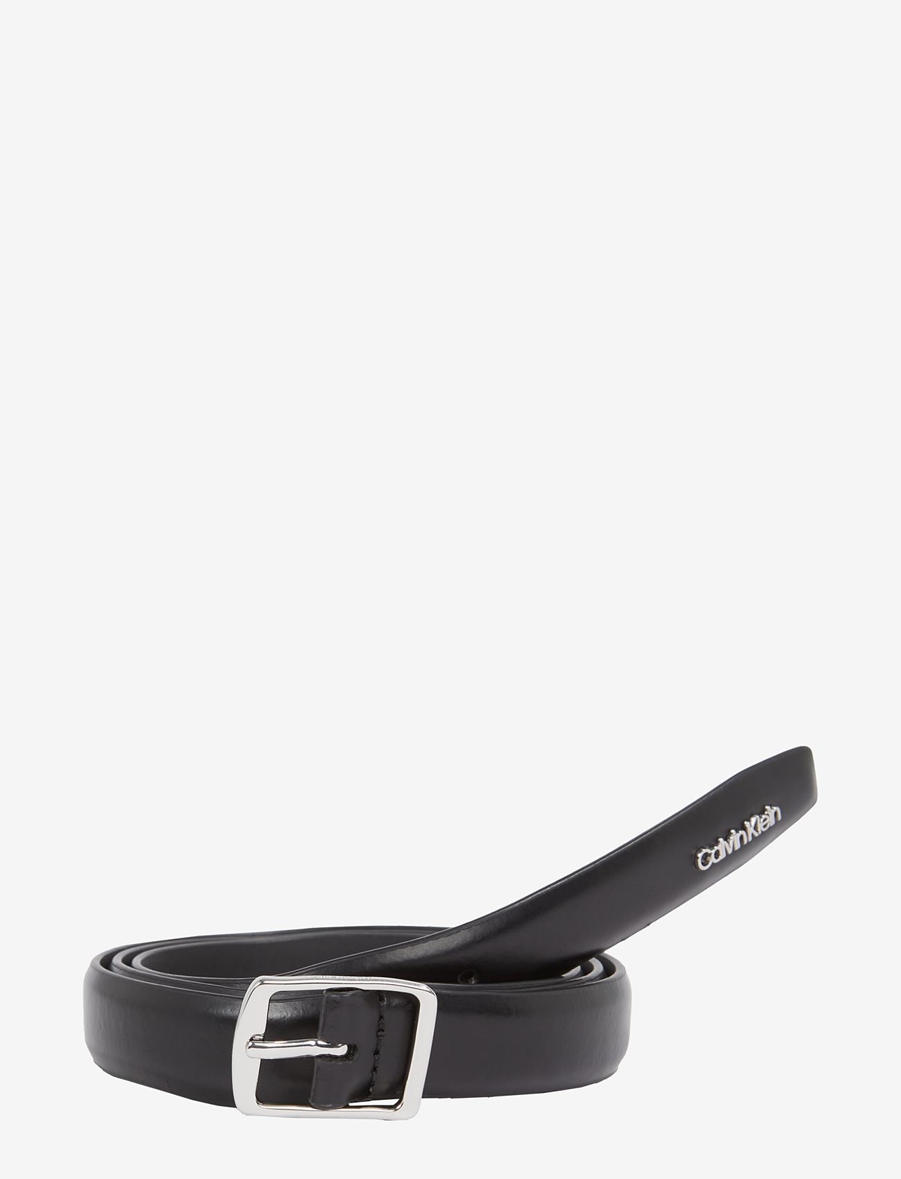 Calvin Klein - SLIM SQUARE BUCKLE BELT 2.0 - ck black - 0