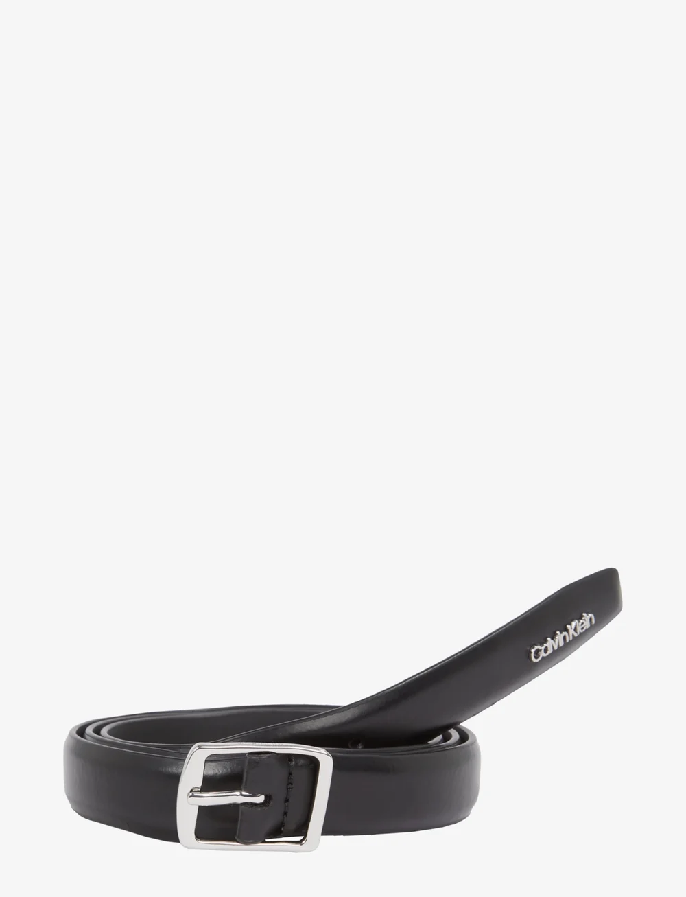 Calvin Klein - SLIM SQUARE BUCKLE BELT 2.0 - casual gürtel - ck black - 0