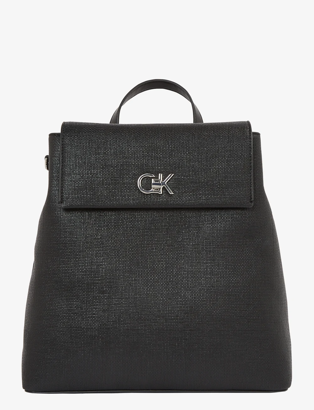 Calvin Klein - CK BACKPACK WITH CONV STRAP_TEX - rucksäcke - ck black - 1