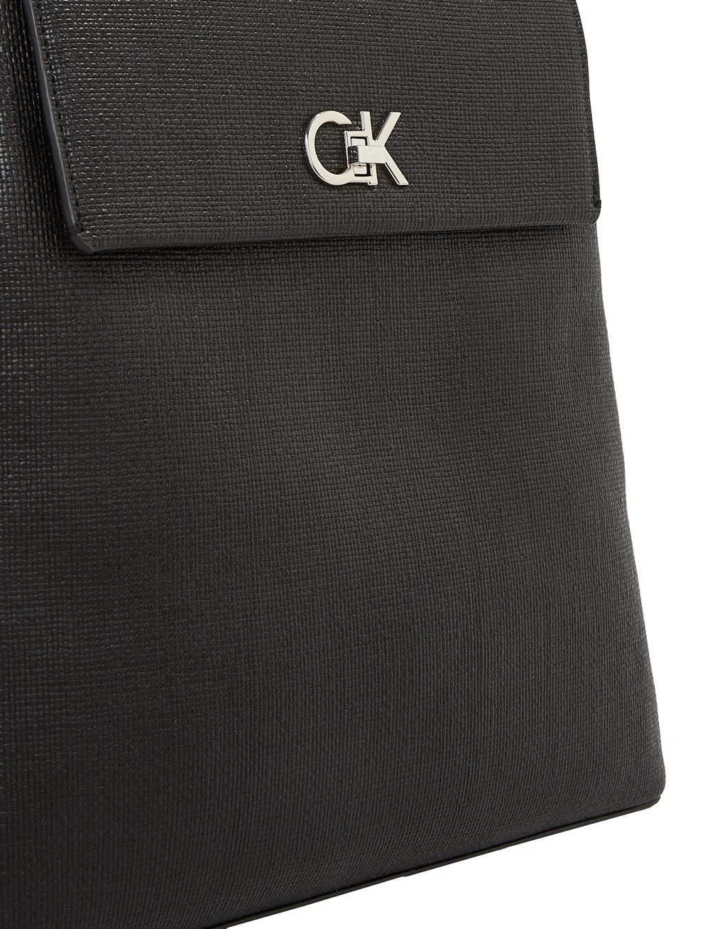 Calvin Klein - CK BACKPACK WITH CONV STRAP_TEX - rucksäcke - ck black - 4