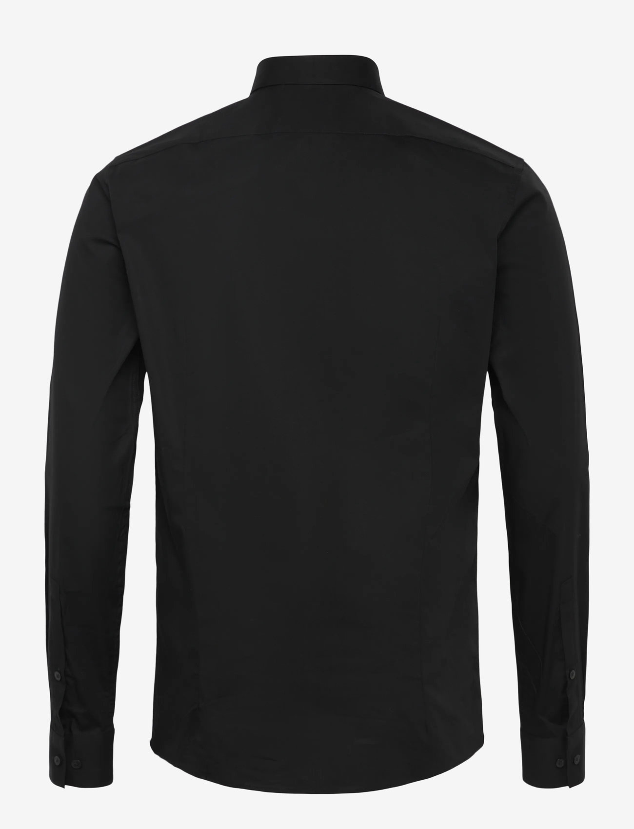 Calvin Klein - SLIM ESNTL POPLIN NOS STR SLD - muodolliset kauluspaidat - black - 1