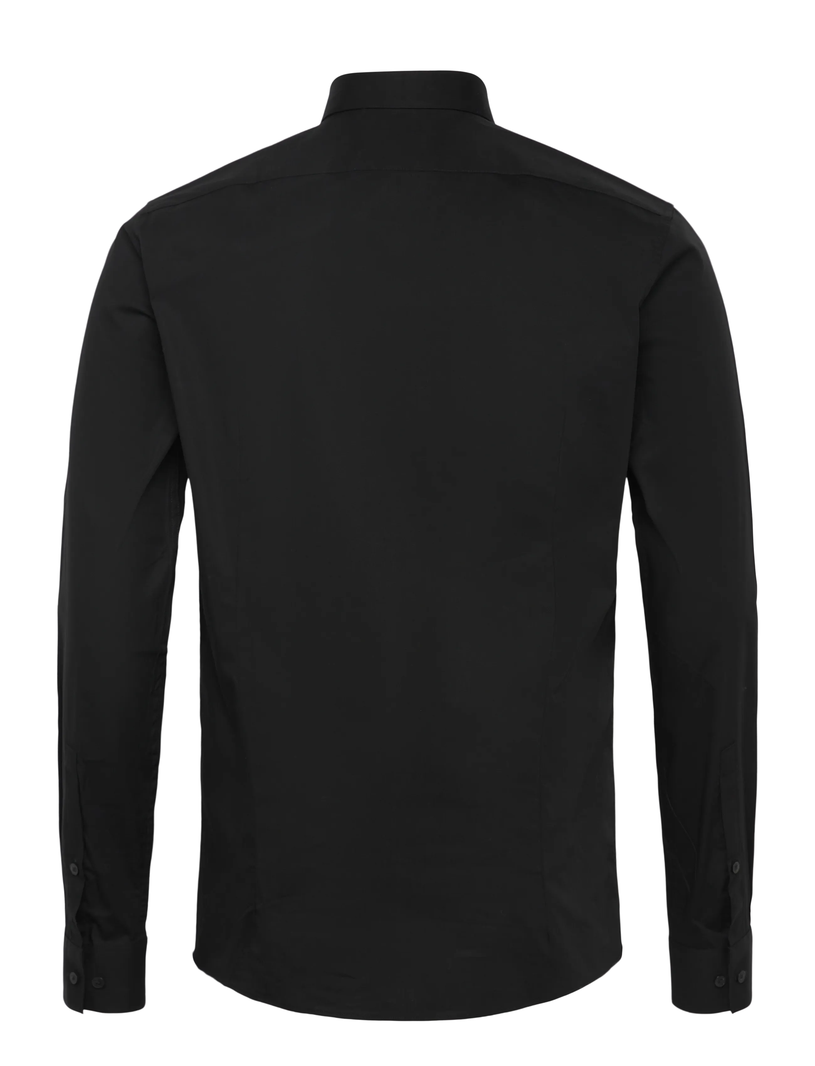 Calvin Klein - SLIM ESNTL POPLIN NOS STR SLD - formelle hemden - black - 1