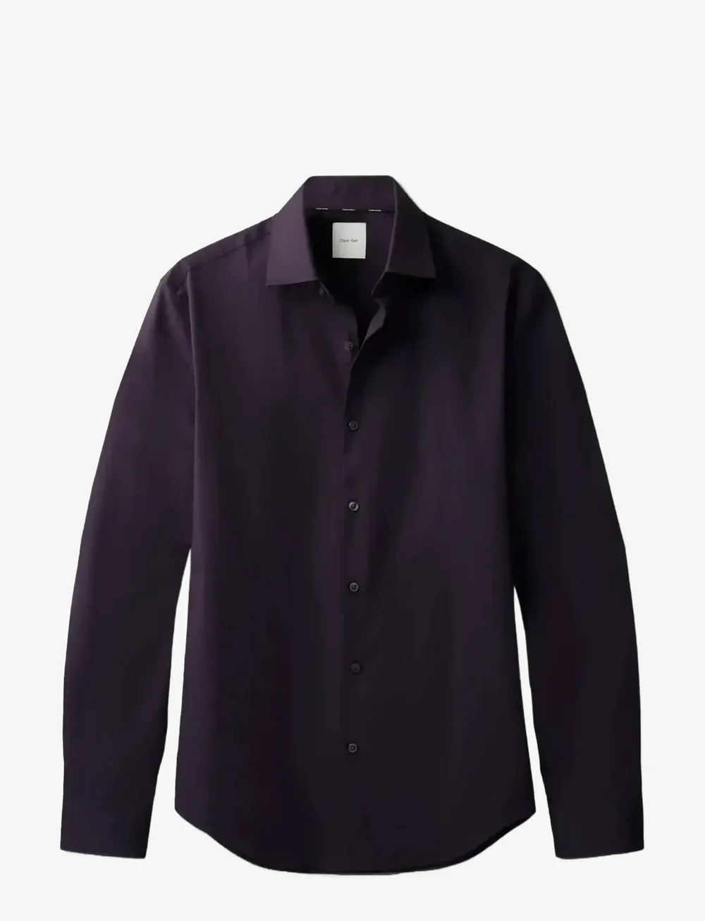 Calvin Klein - SLIM ESNTL POPLIN NOS STR SLD - formelle hemden - night sky - 1