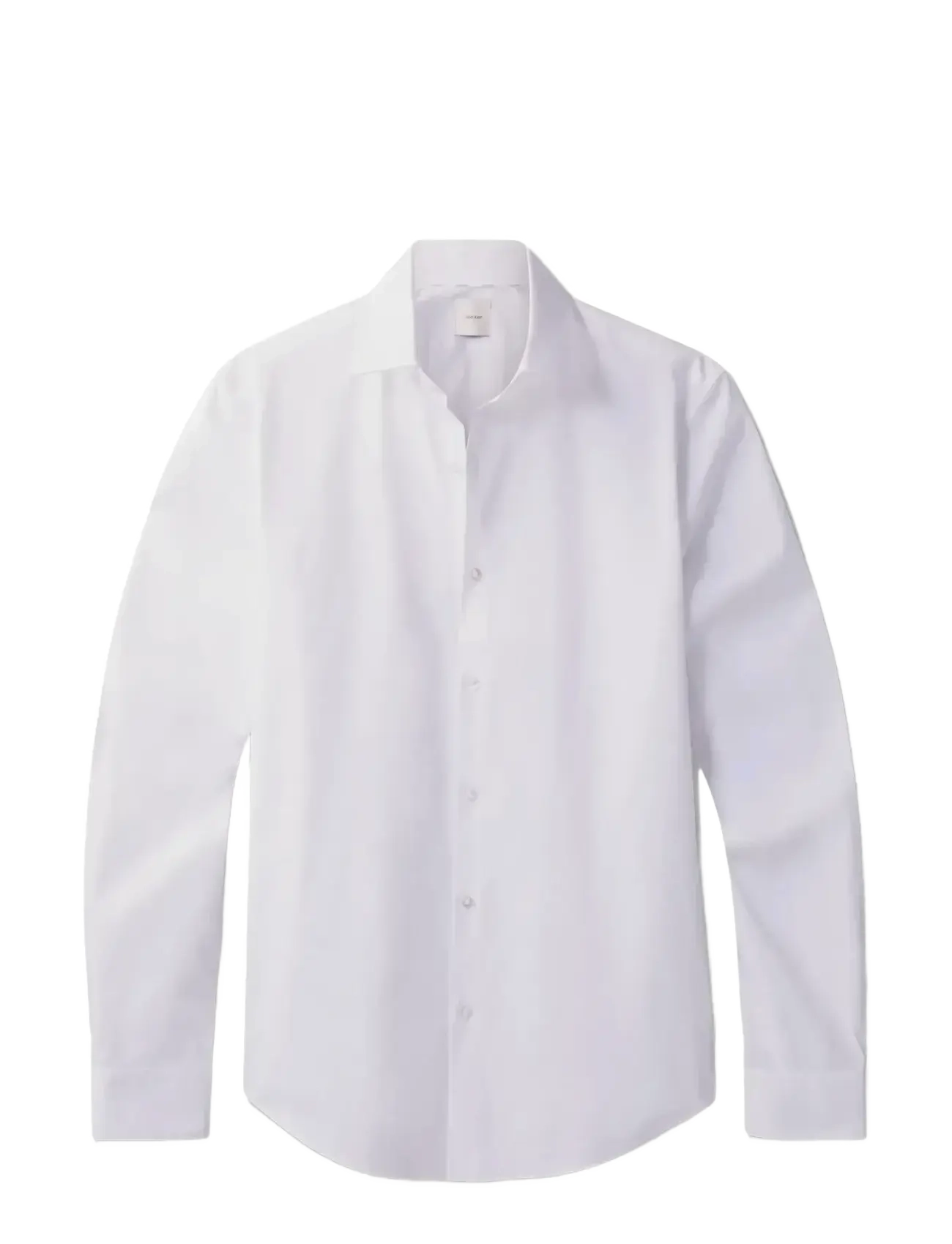 CALVIN KLEIN Slim Esntl Poplin Nos Str Sld Weiß - 45 - Herren