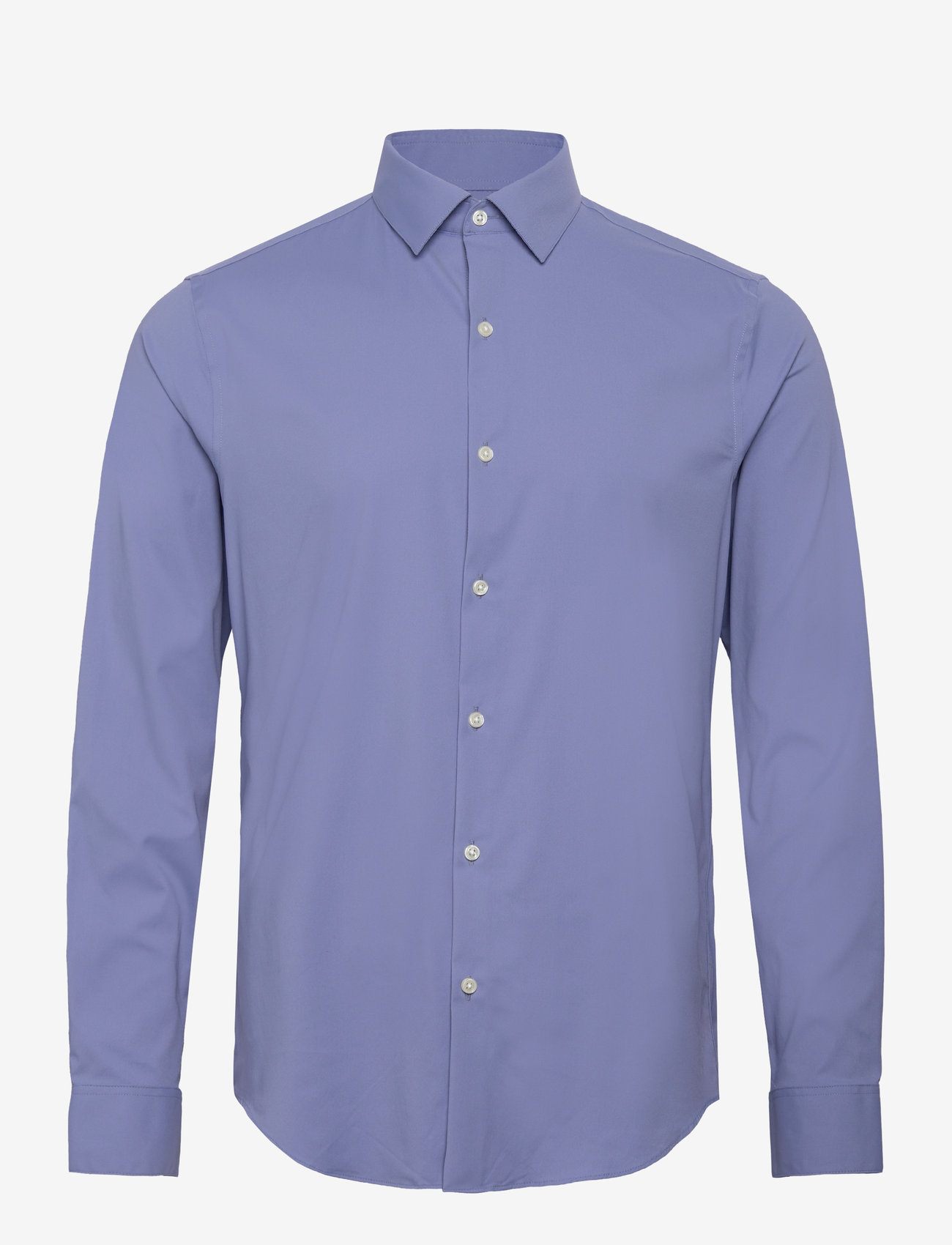Calvin Klein - SLIM PERF WOVEN STR SLD - formal shirts - blue dust - 1