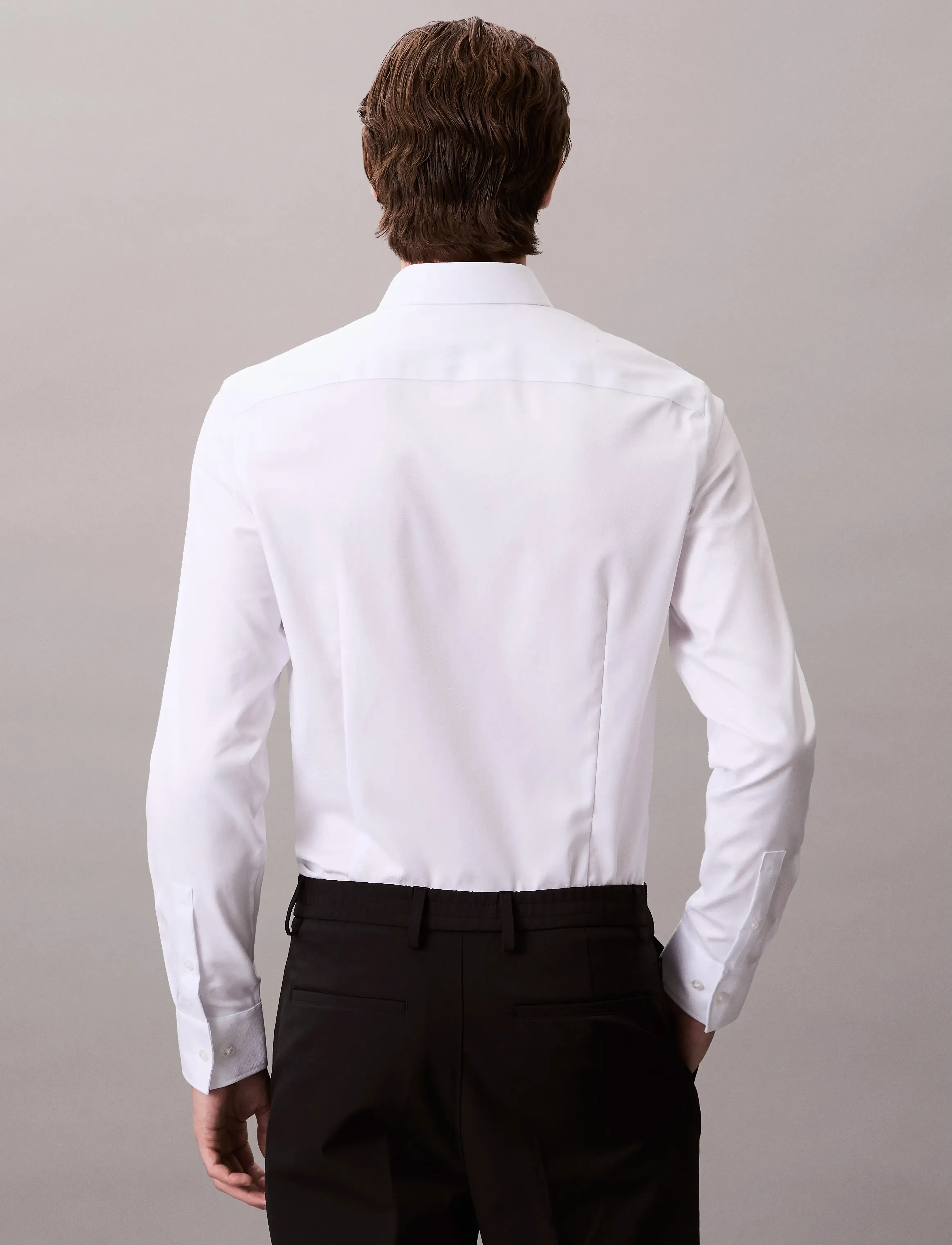 Calvin Klein - SLIM REF CTN STR SLD - white - 4