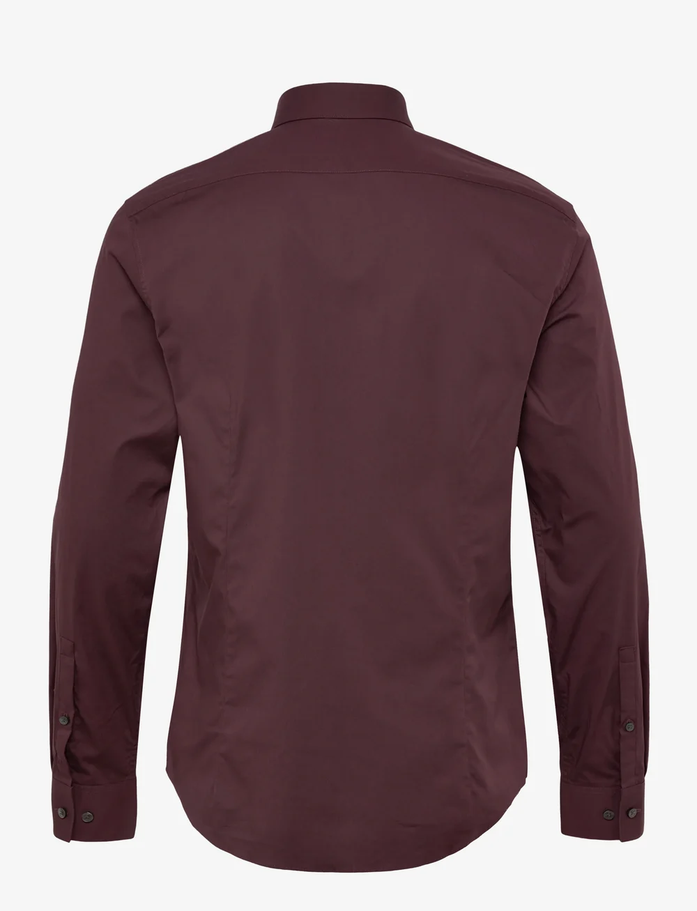 Calvin Klein - SLIM ESSENTIALS POPLIN STR SLD - formelle skjorter - bordeaux - 1