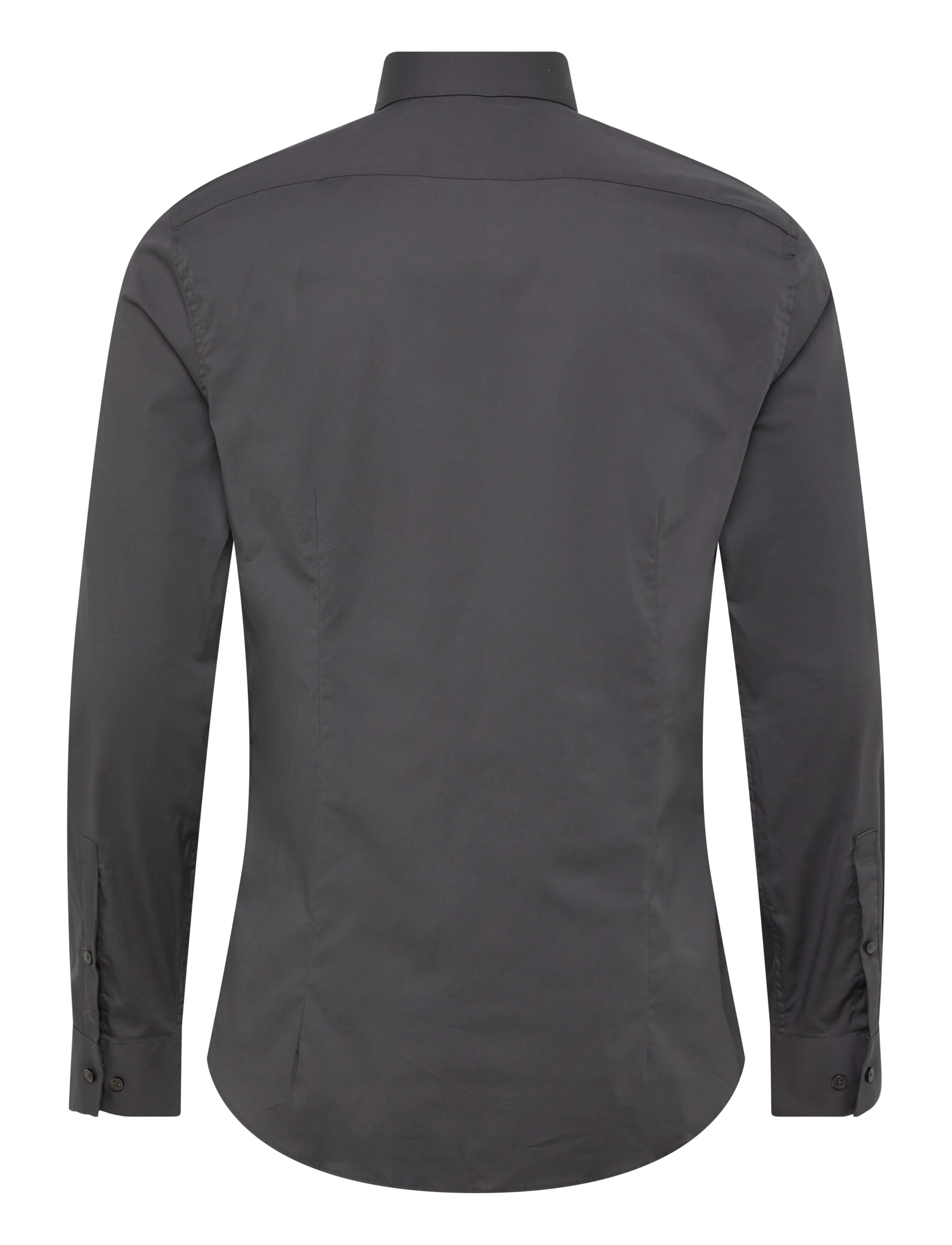 Calvin Klein - SLIM ESSENTIALS POPLIN STR SLD - carbon - 1