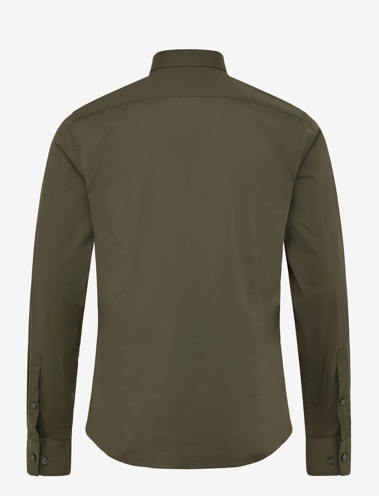 Calvin Klein - SLIM ESSENTIALS POPLIN STR SLD - gifts below 100€ - forest - 1