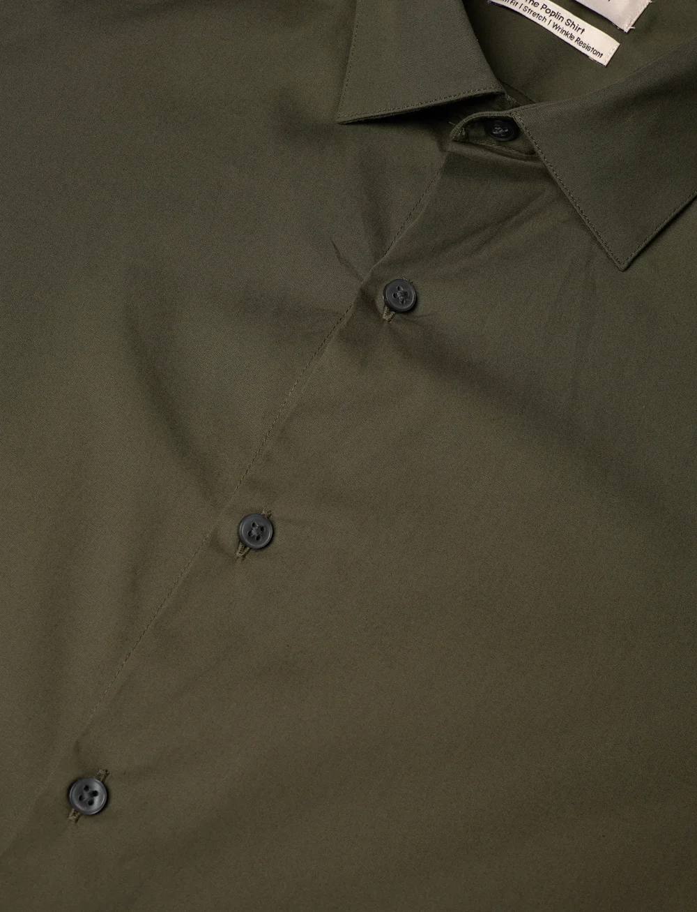 Calvin Klein - SLIM ESSENTIALS POPLIN STR SLD - formelle hemden - forest - 3