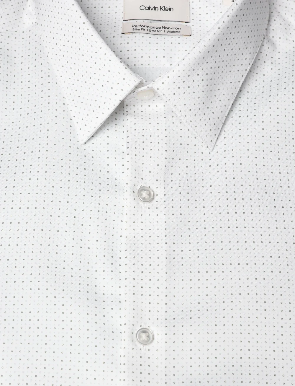 Calvin Klein - SLIM MID TWILL STR PRT - formelle hemden - green multi - 2