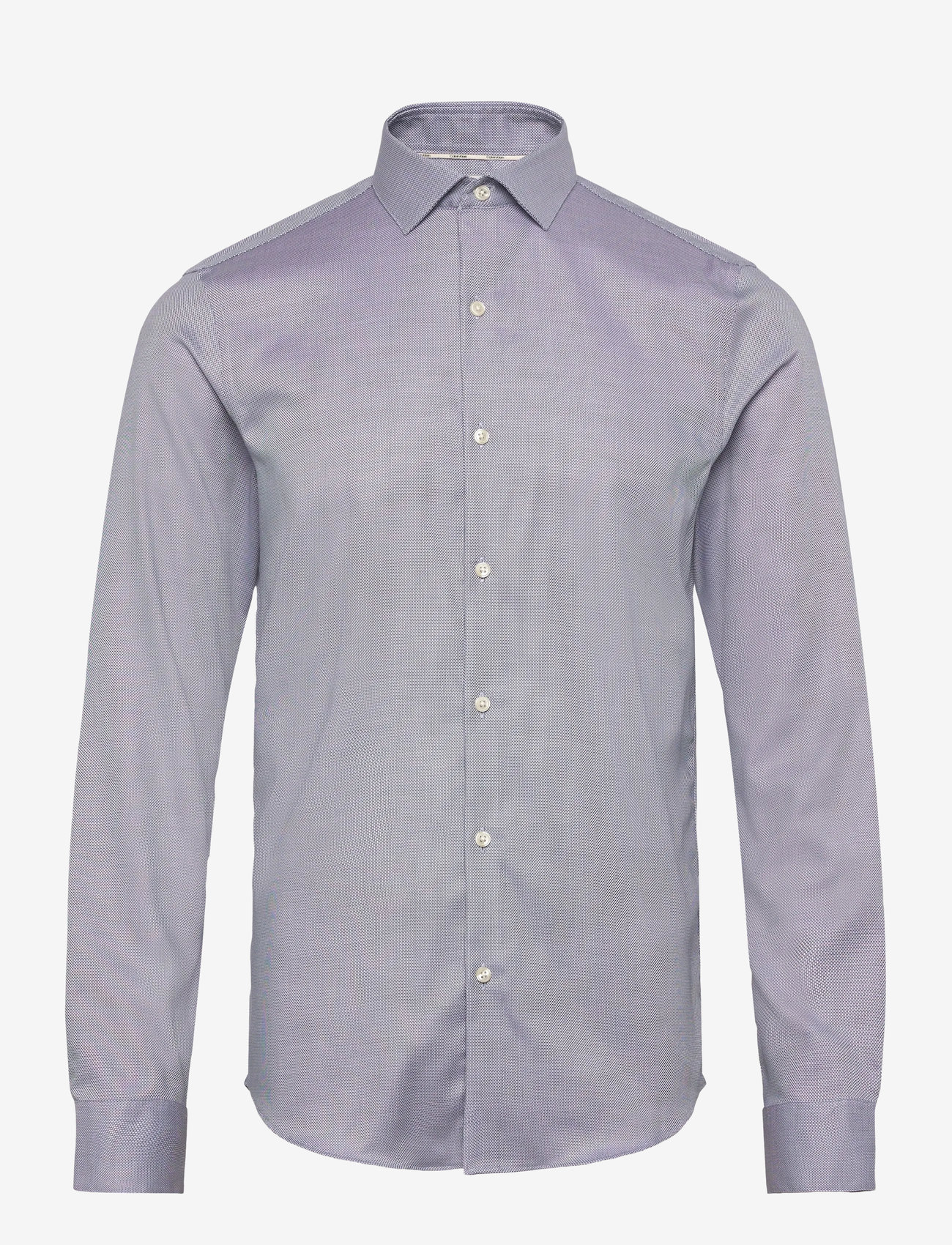 Calvin Klein - SLIM MID TWILL STR SLD - formelle skjorter - navy - 0