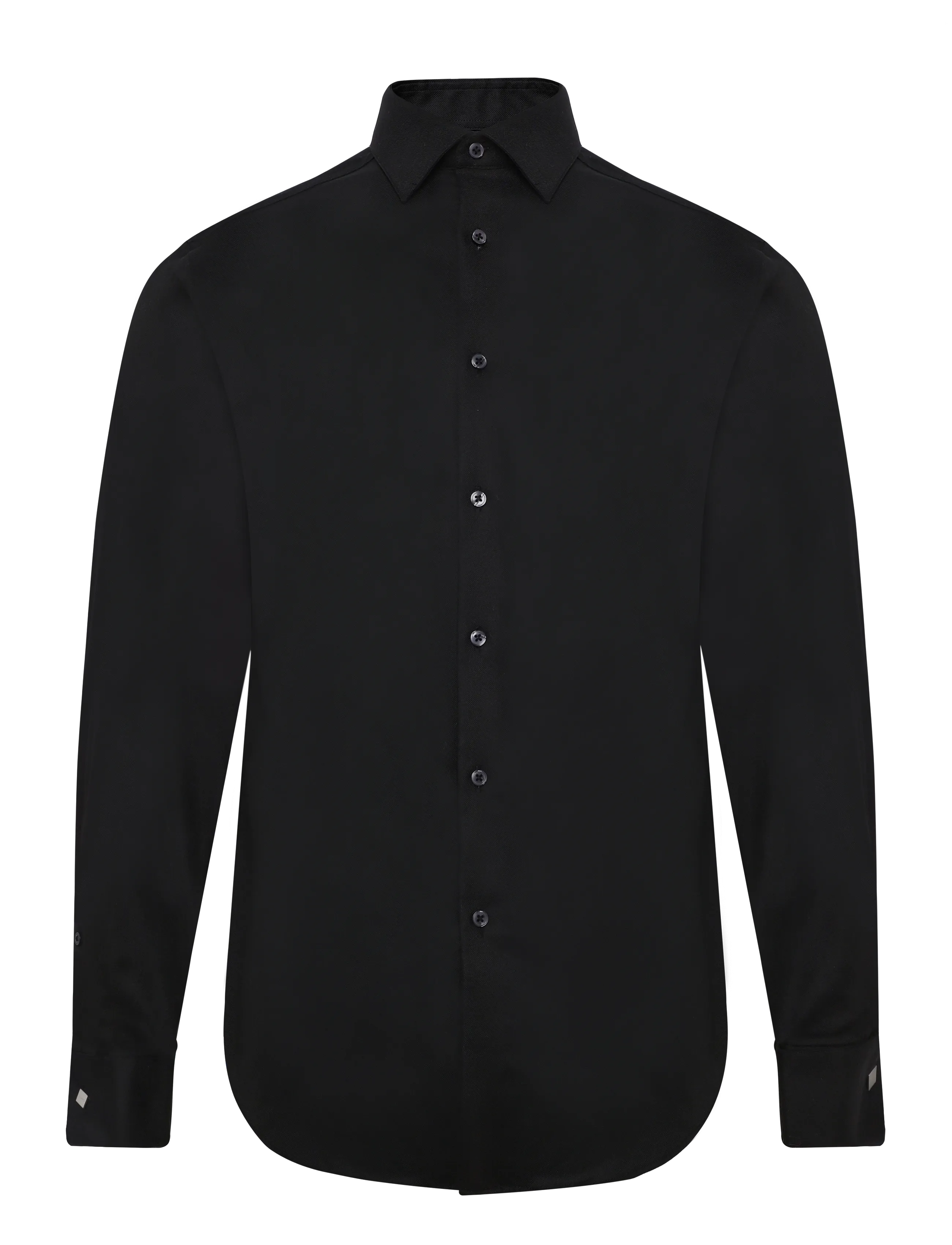 Calvin Klein - REG OCCASION STR SLD - ametlikud särgid - black - 1