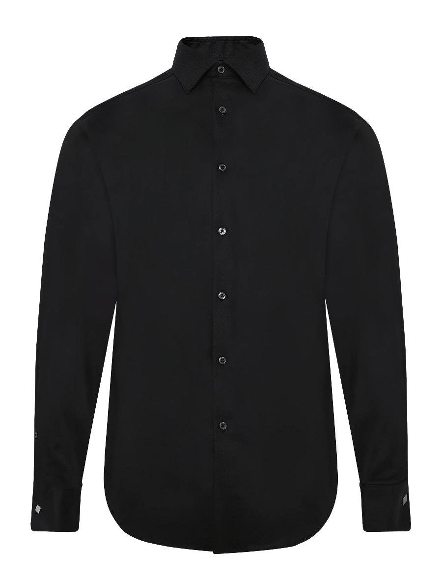 Calvin Klein - REG OCCASION STR SLD - ametlikud särgid - black - 1