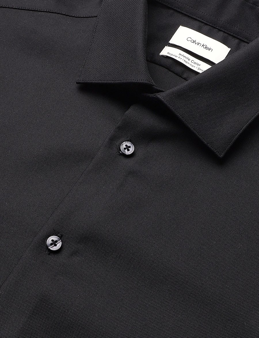 Calvin Klein - REG OCCASION STR SLD - ametlikud särgid - black - 5