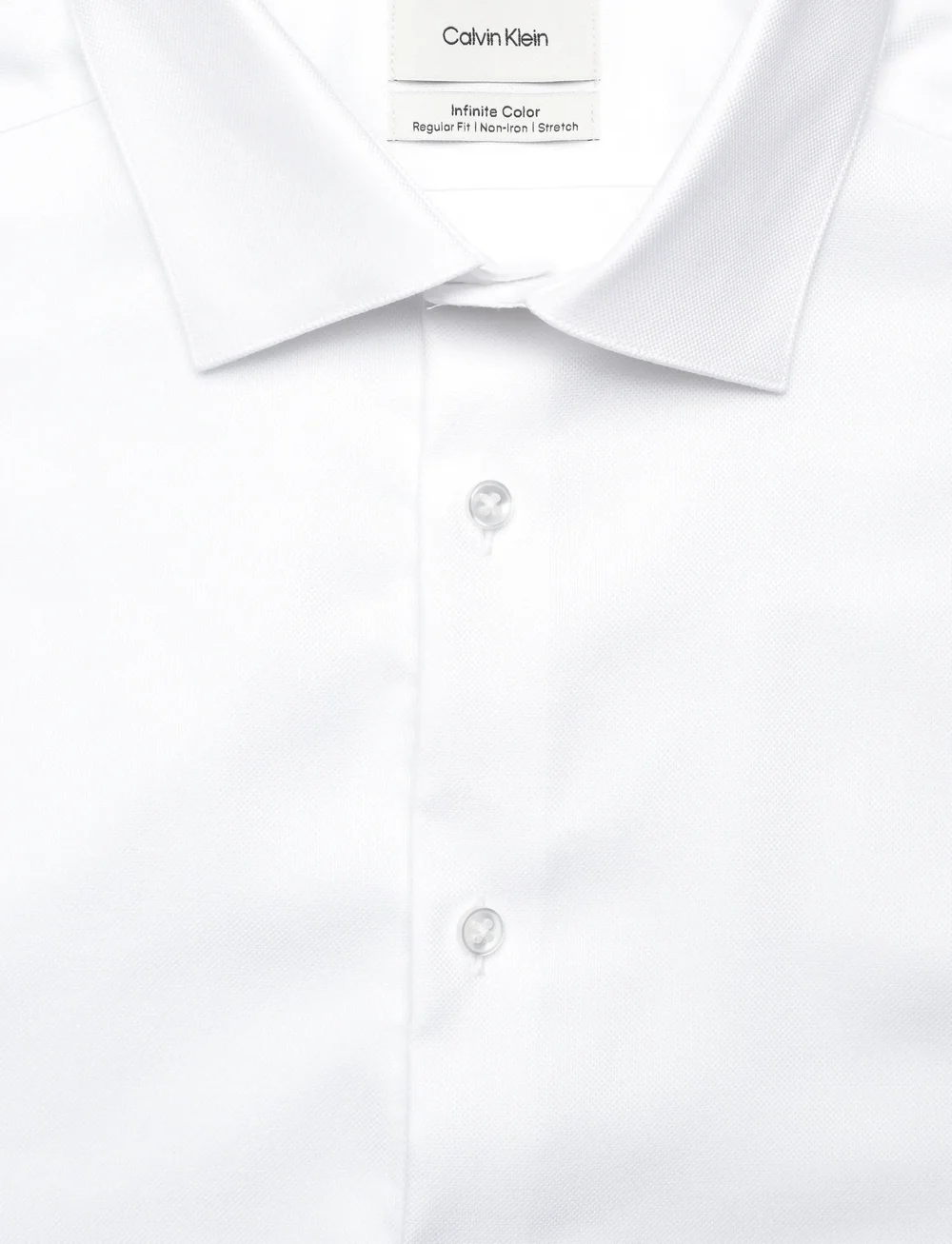 Calvin Klein - REG OCCASION STR SLD - kostymskjortor - white - 2