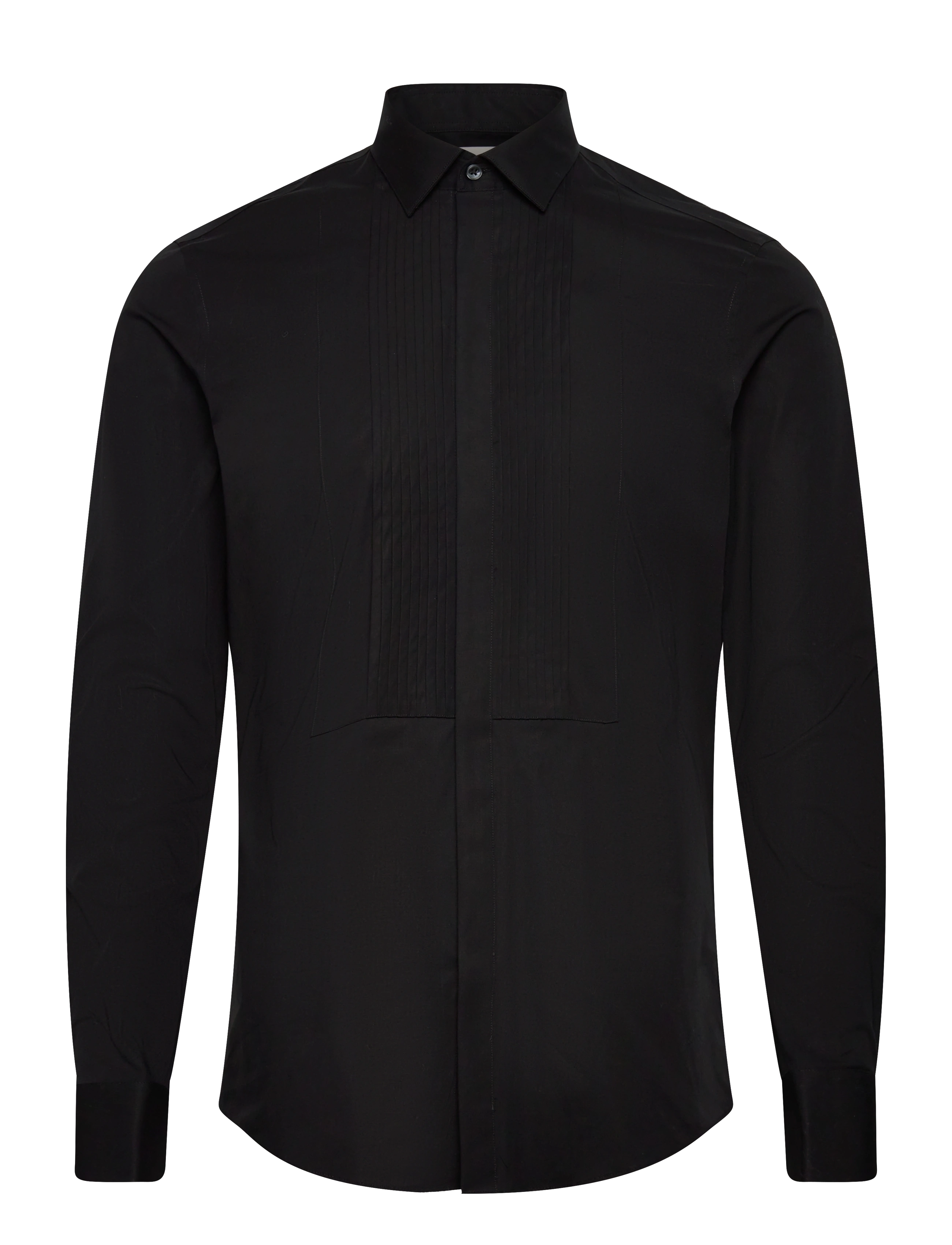 Calvin Klein SLIM OCCASION STR SLD - Hemden - BLACK / black