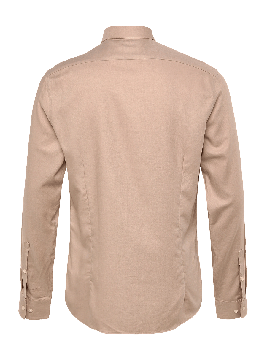 Calvin Klein - SLIM SFT SEASNL COMF SLD - formal shirts - tan - 2