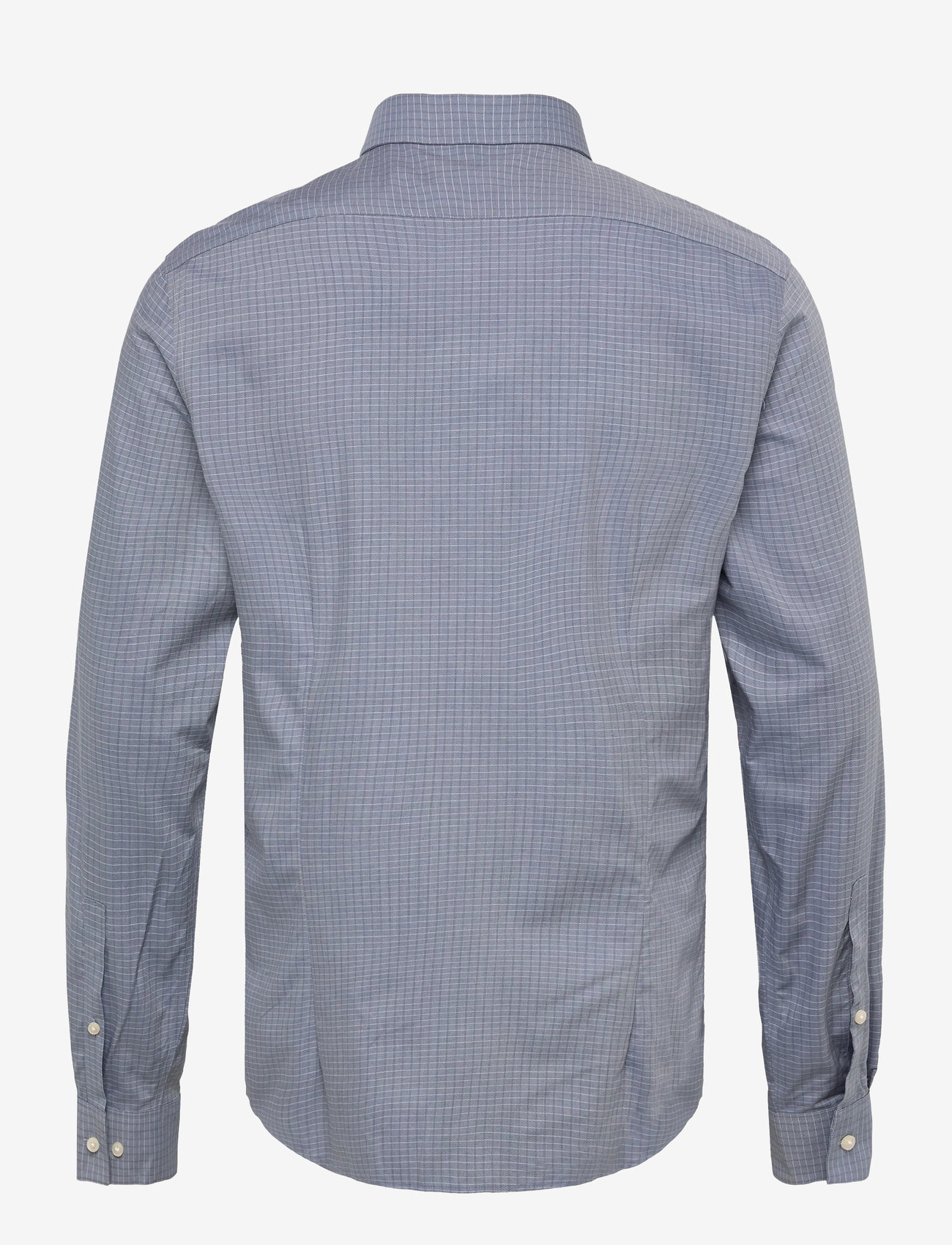 Calvin Klein - SLIM SFT SEASNL COMF CHK - checkered shirts - steel blue - 1