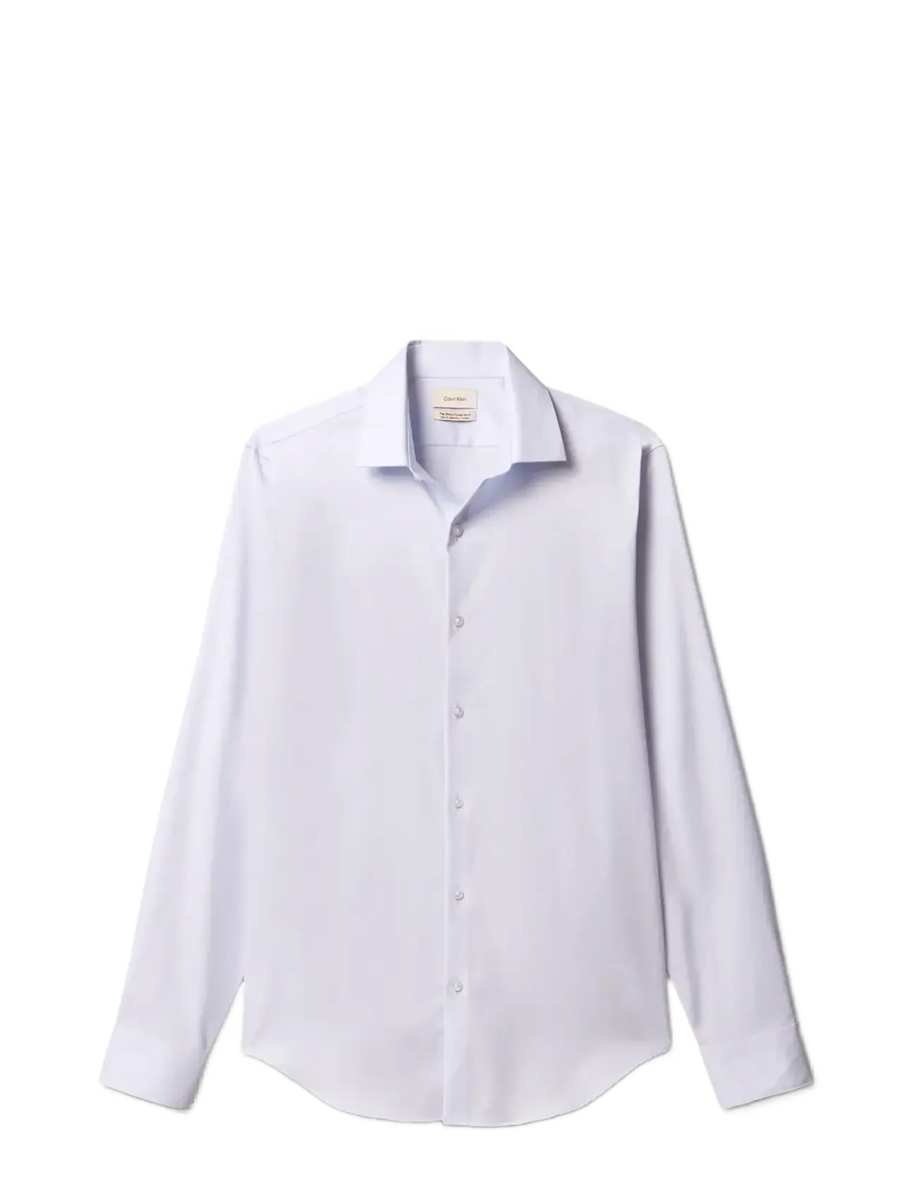 CALVIN KLEIN Slim Str Collar Sld Blau - 41 - Herren