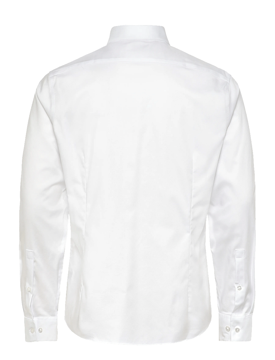 Calvin Klein - SLIM STR COLLAR SLD - kostymskjortor - white - 2
