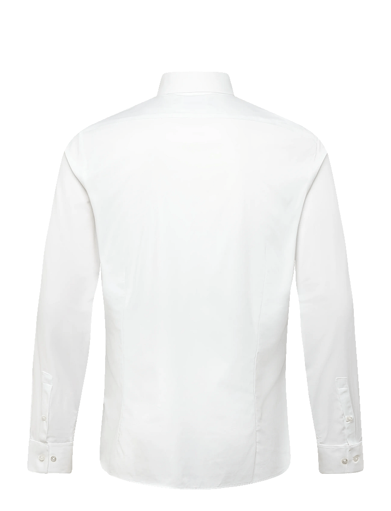 Calvin Klein - SLIM ACTV PERF STR SLD - pidulikud särgid - white - 1