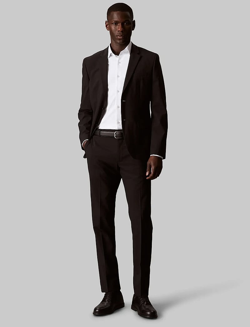 Calvin Klein - SLIM ACTV PERF STR SLD - formelle hemden - white - 5