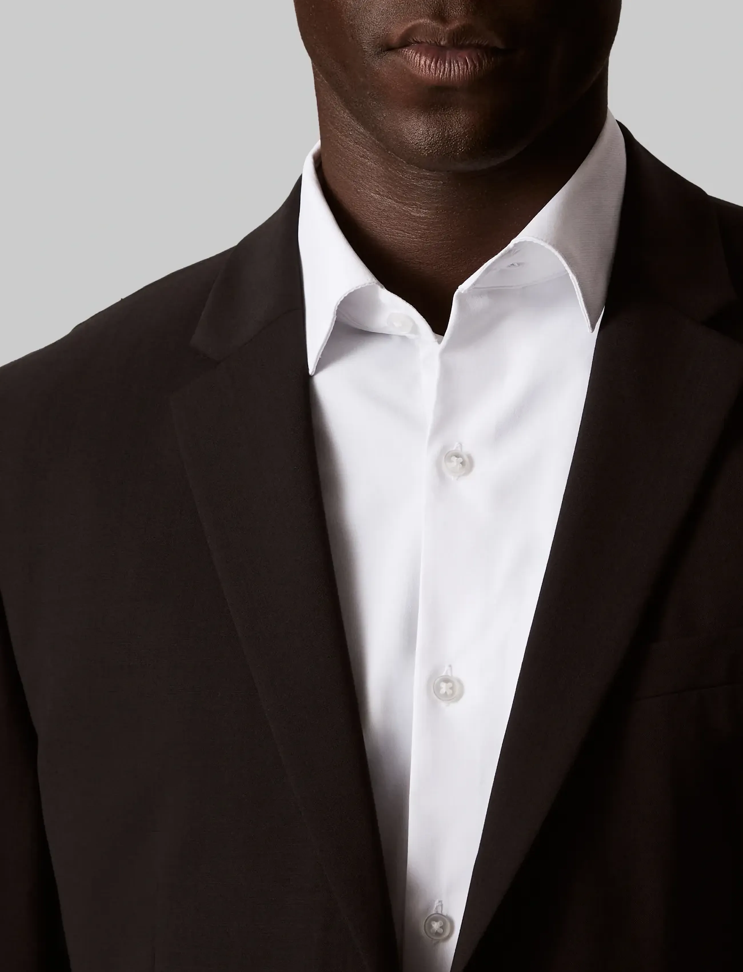 Calvin Klein Slim Actv Perf Str Sld kostymskjortor herr – bild 5